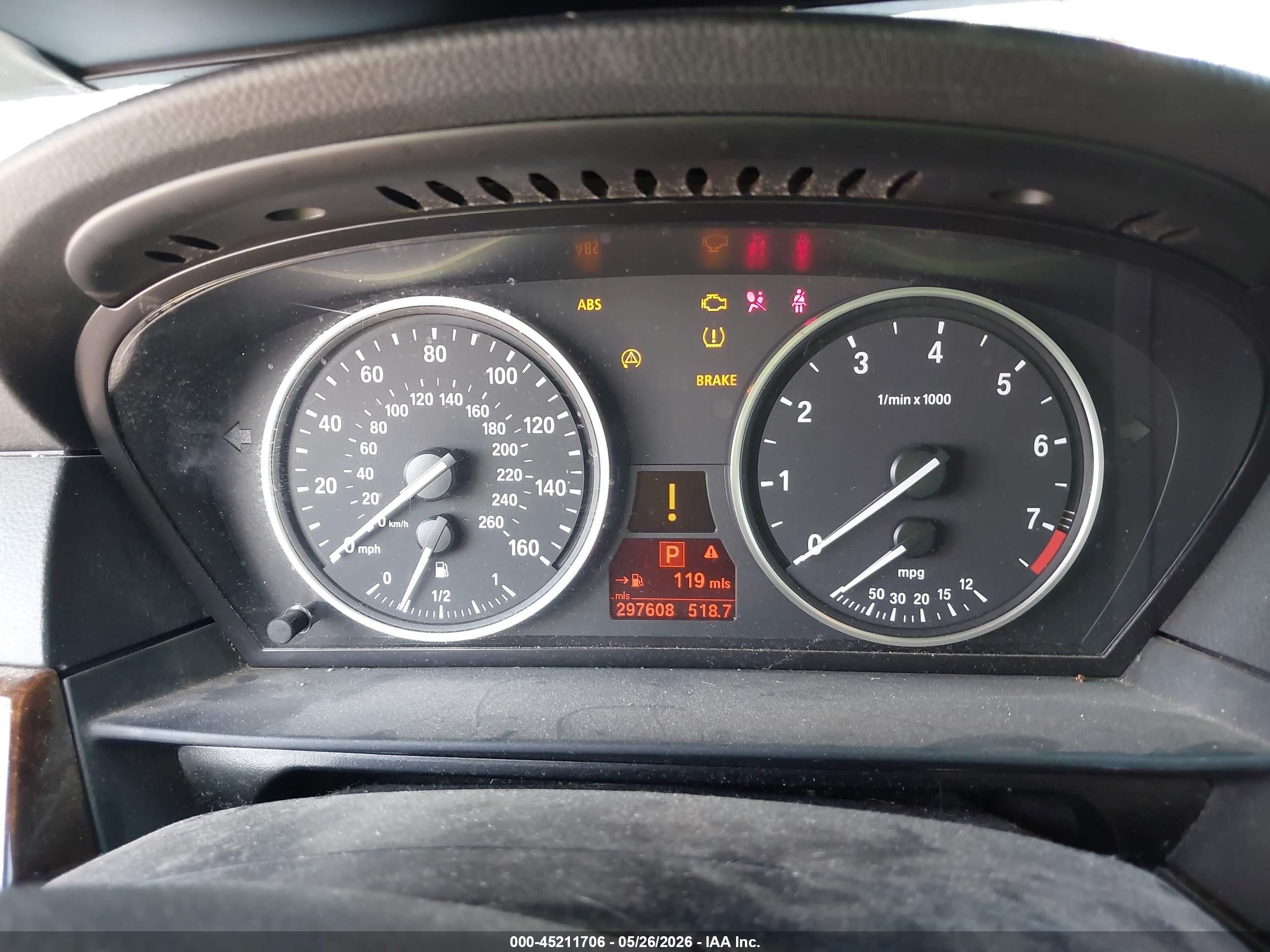 2010 Bmw 528i   Black vin: WBANU5C55AC366337