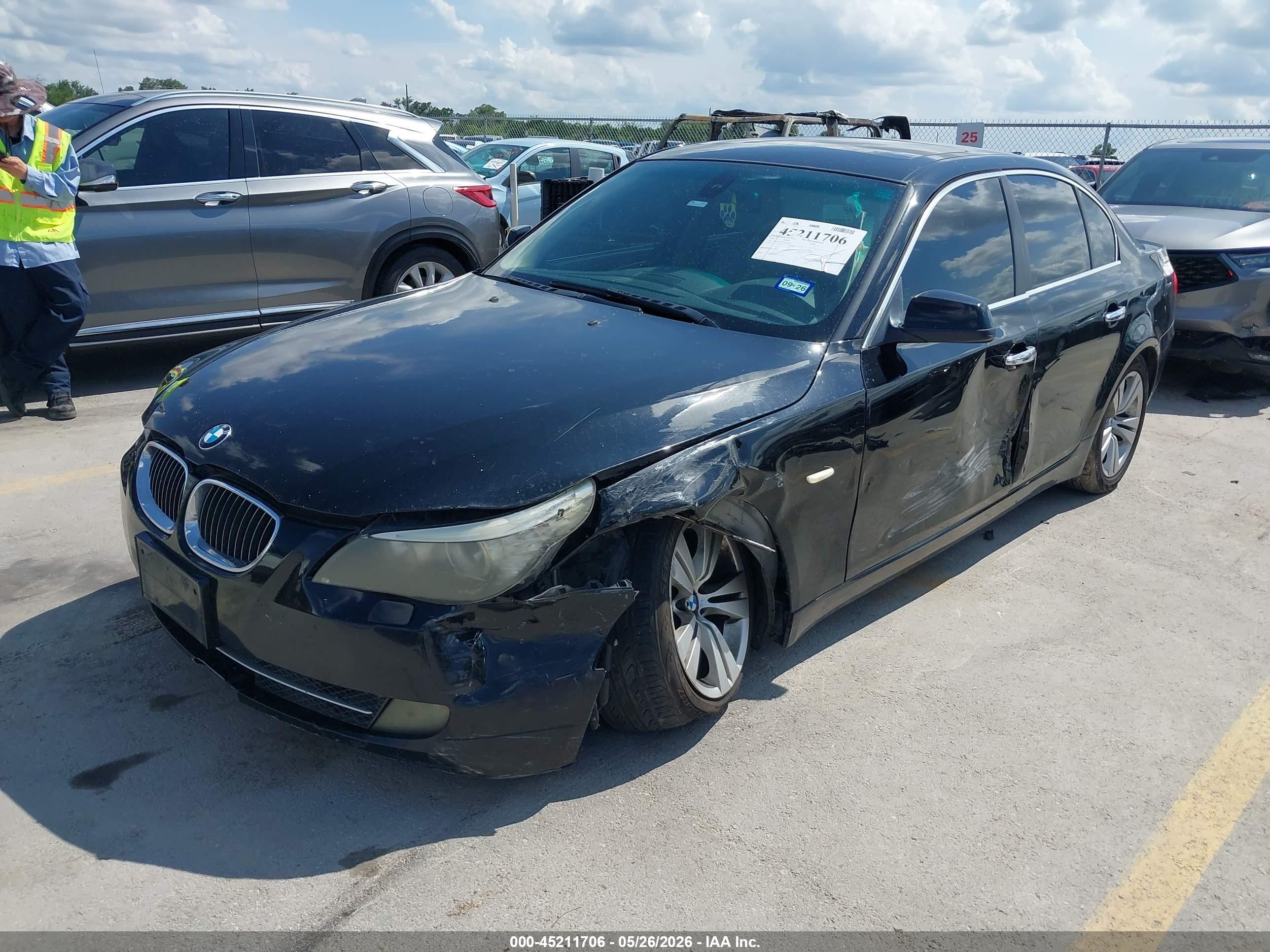 2010 Bmw 528i   Black vin: WBANU5C55AC366337