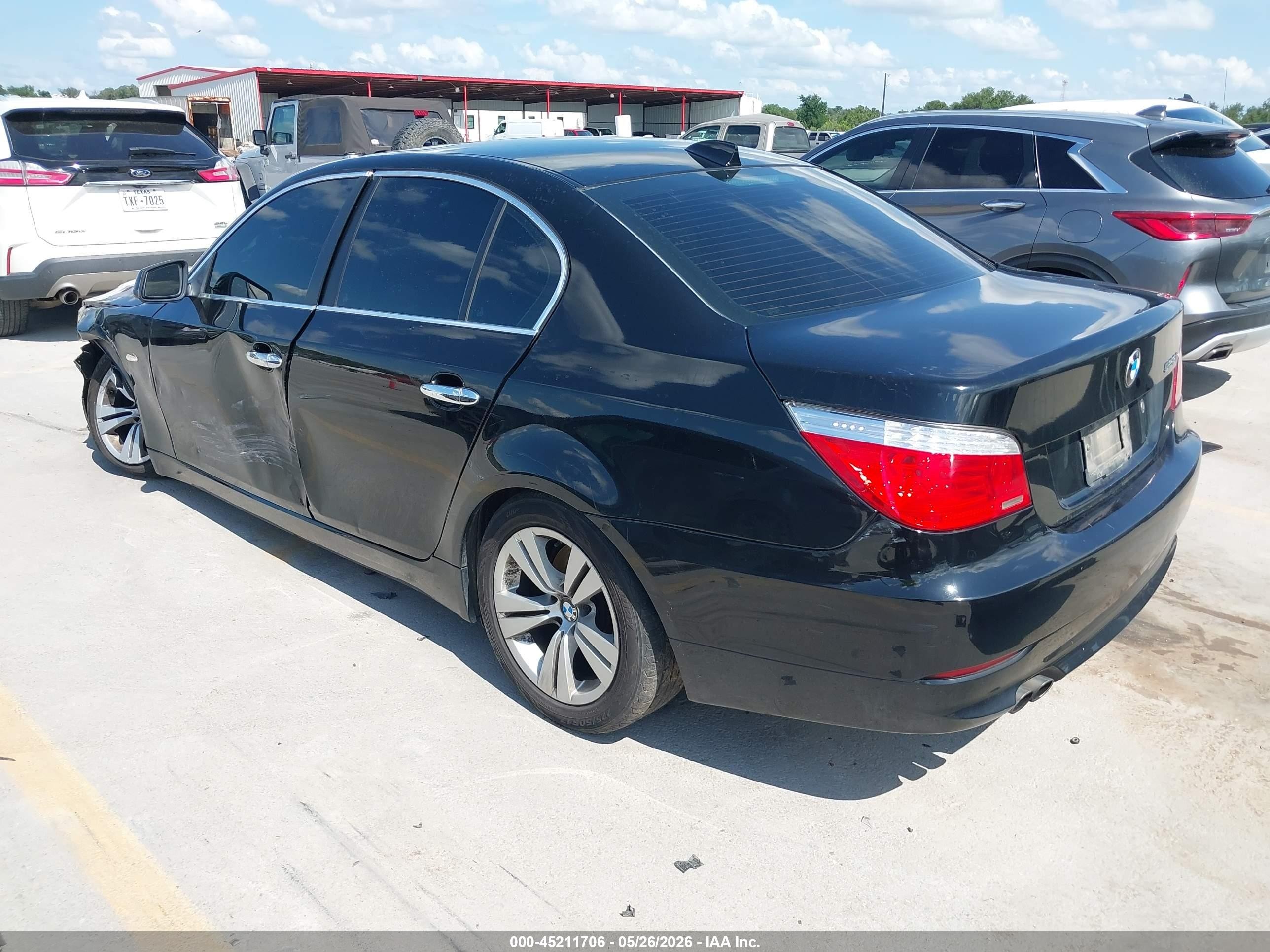 2010 Bmw 528i   Black vin: WBANU5C55AC366337