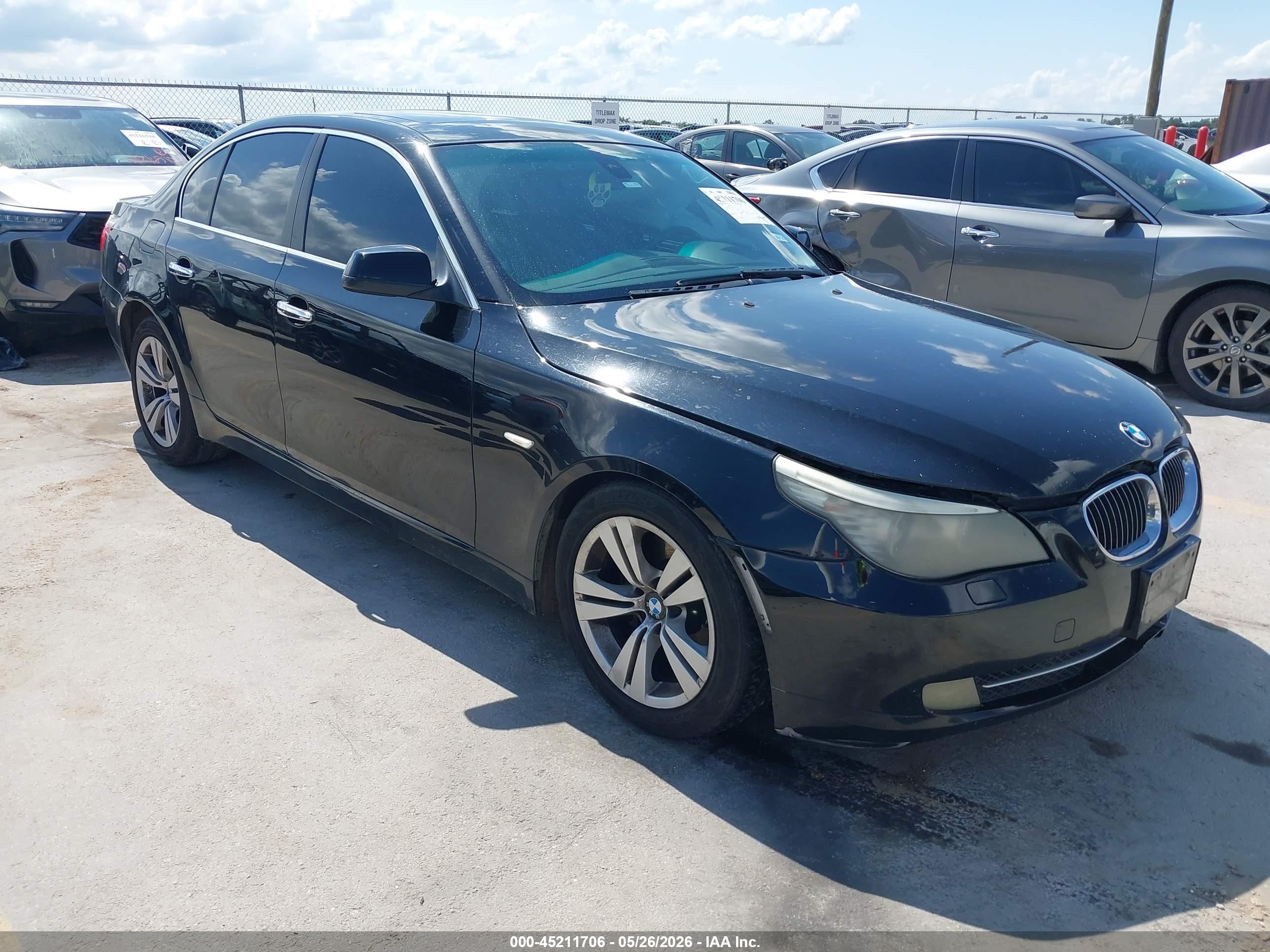2010 Bmw 528i   Black vin: WBANU5C55AC366337
