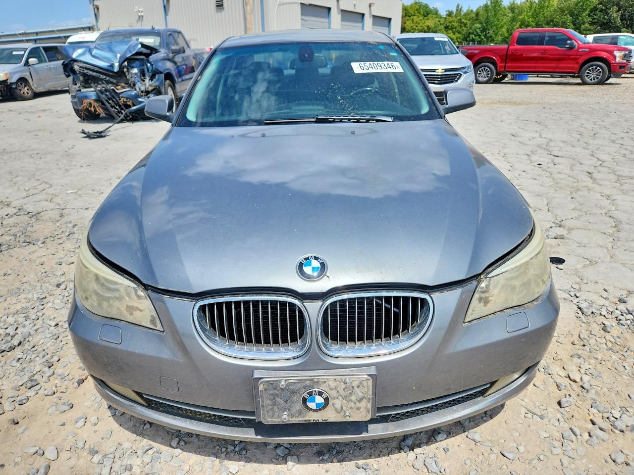 2010 Bmw 528 I Silver vin: WBANU5C57AC460509