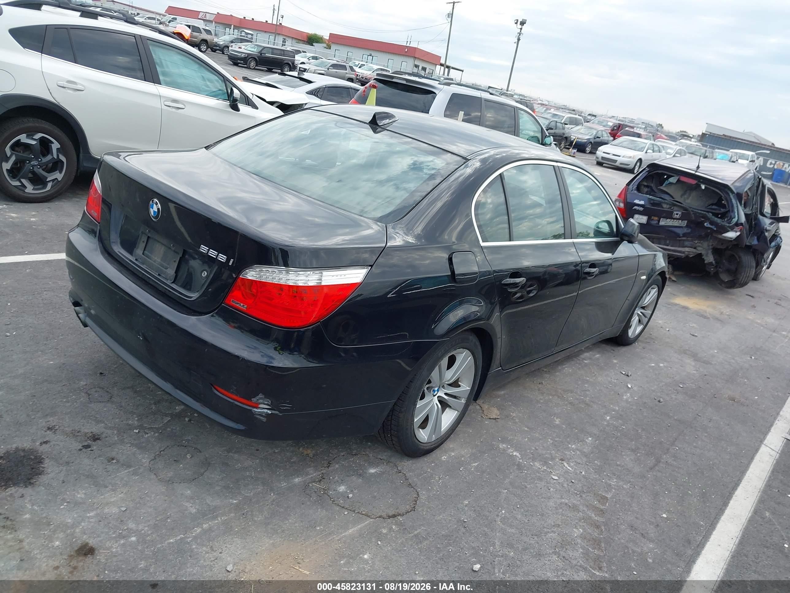 2010 Bmw 528i   Black vin: WBANU5C57AC460879