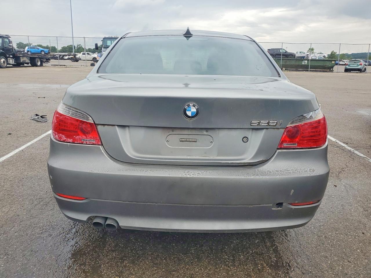 2010 Bmw 528 I Gray vin: WBANU5C58AC126537