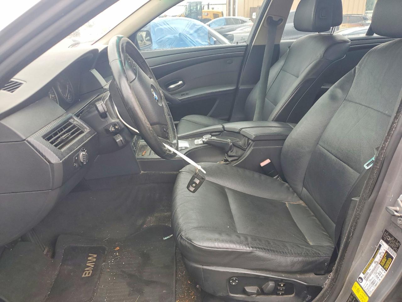 2010 Bmw 528 I Gray vin: WBANU5C58AC126537