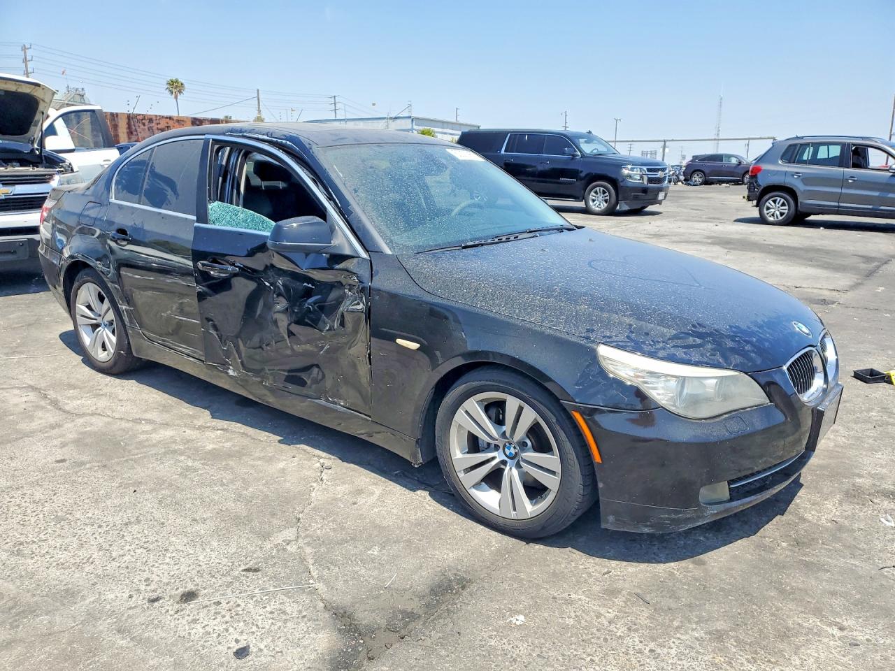 2010 Bmw 528 I Black vin: WBANU5C58AC129499
