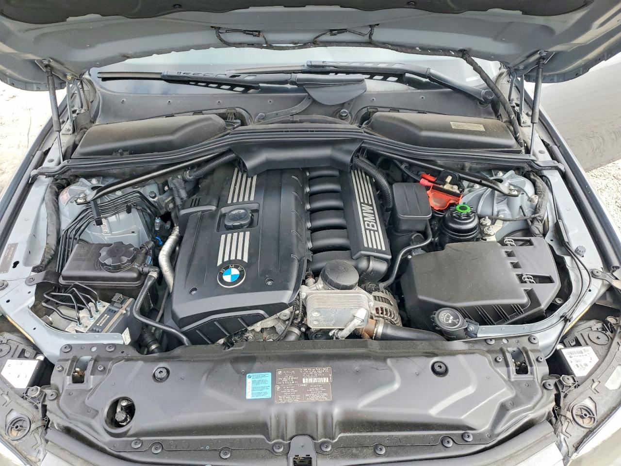 2010 Bmw 528 I Gray vin: WBANU5C59AC441704