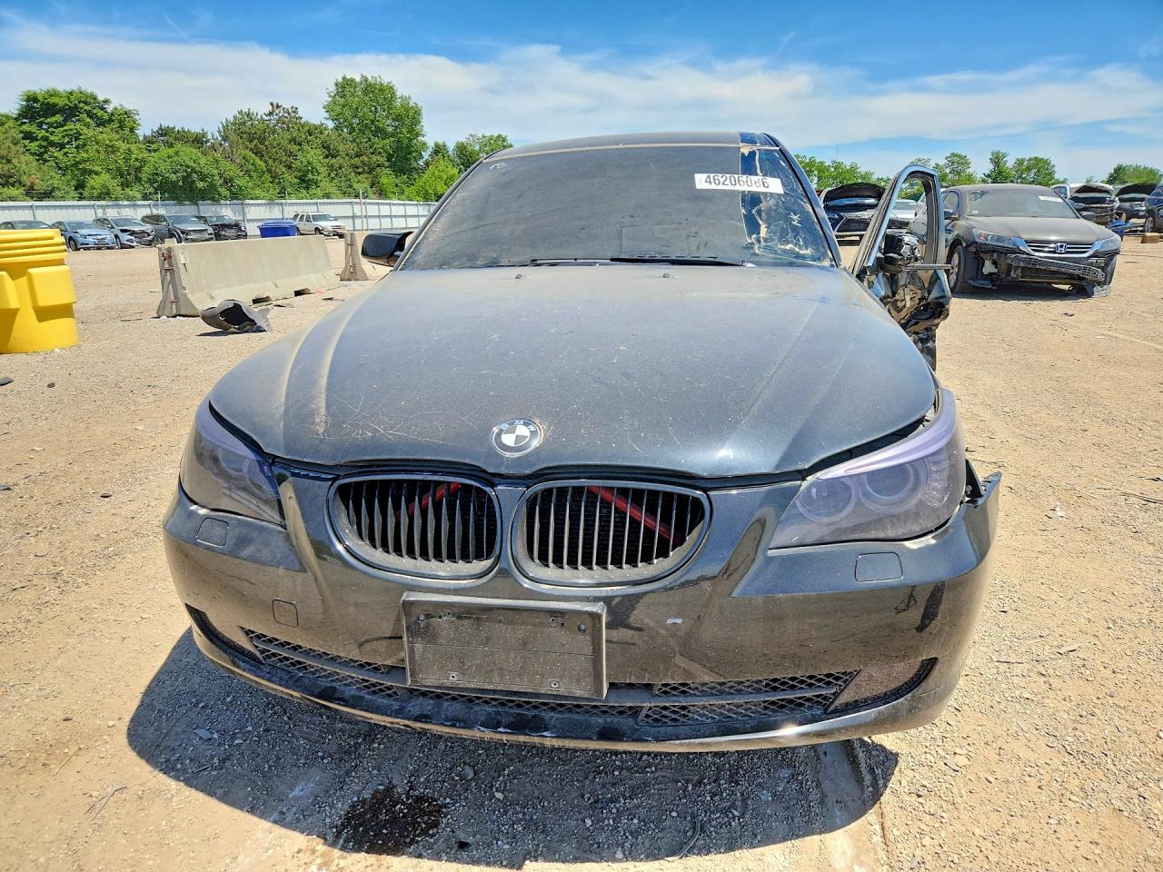 2008 Bmw 528 Xi Black vin: WBANV13518BZ47047