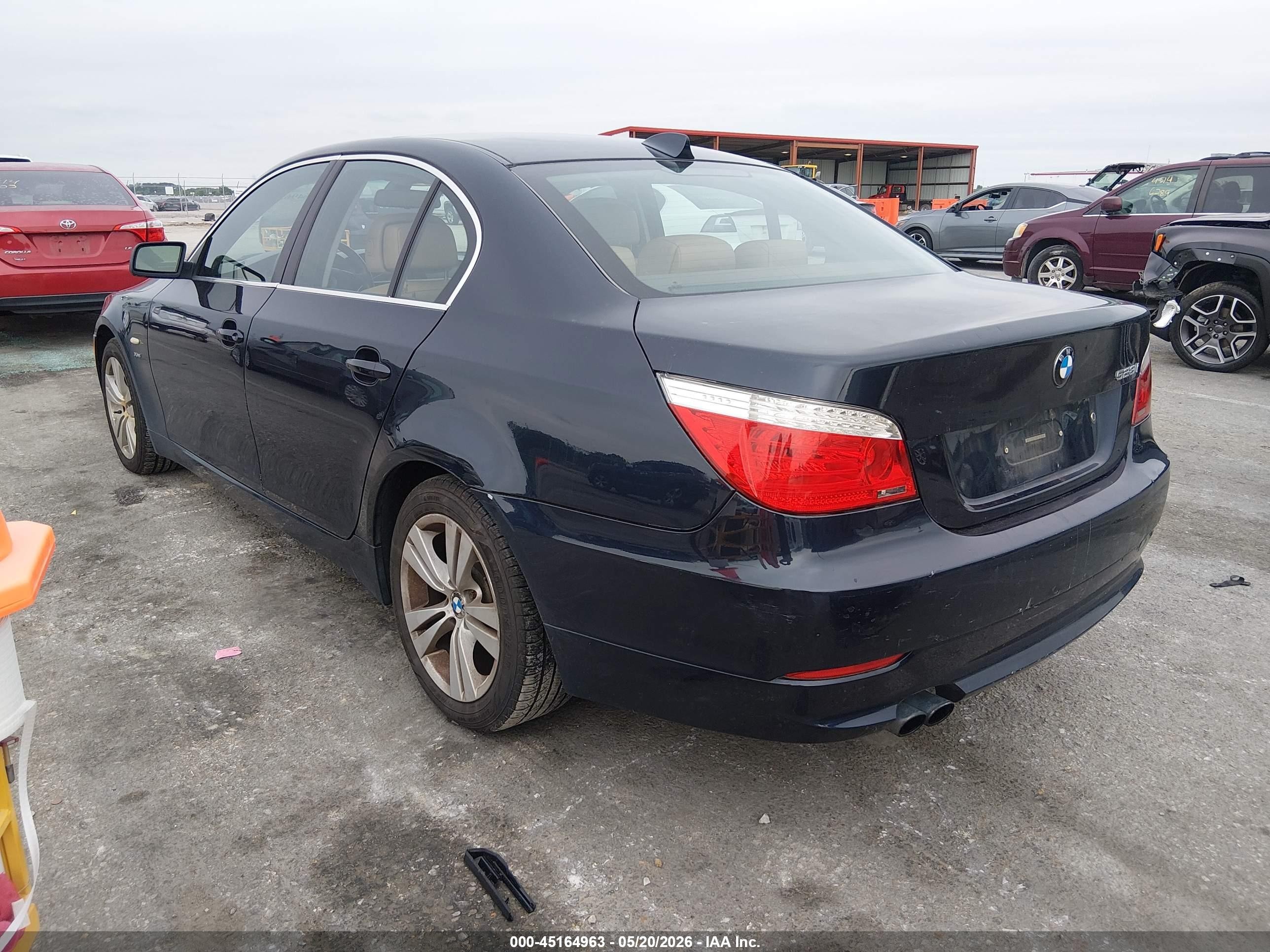 2009 Bmw 528i Xdrive Blue vin: WBANV13519C151958