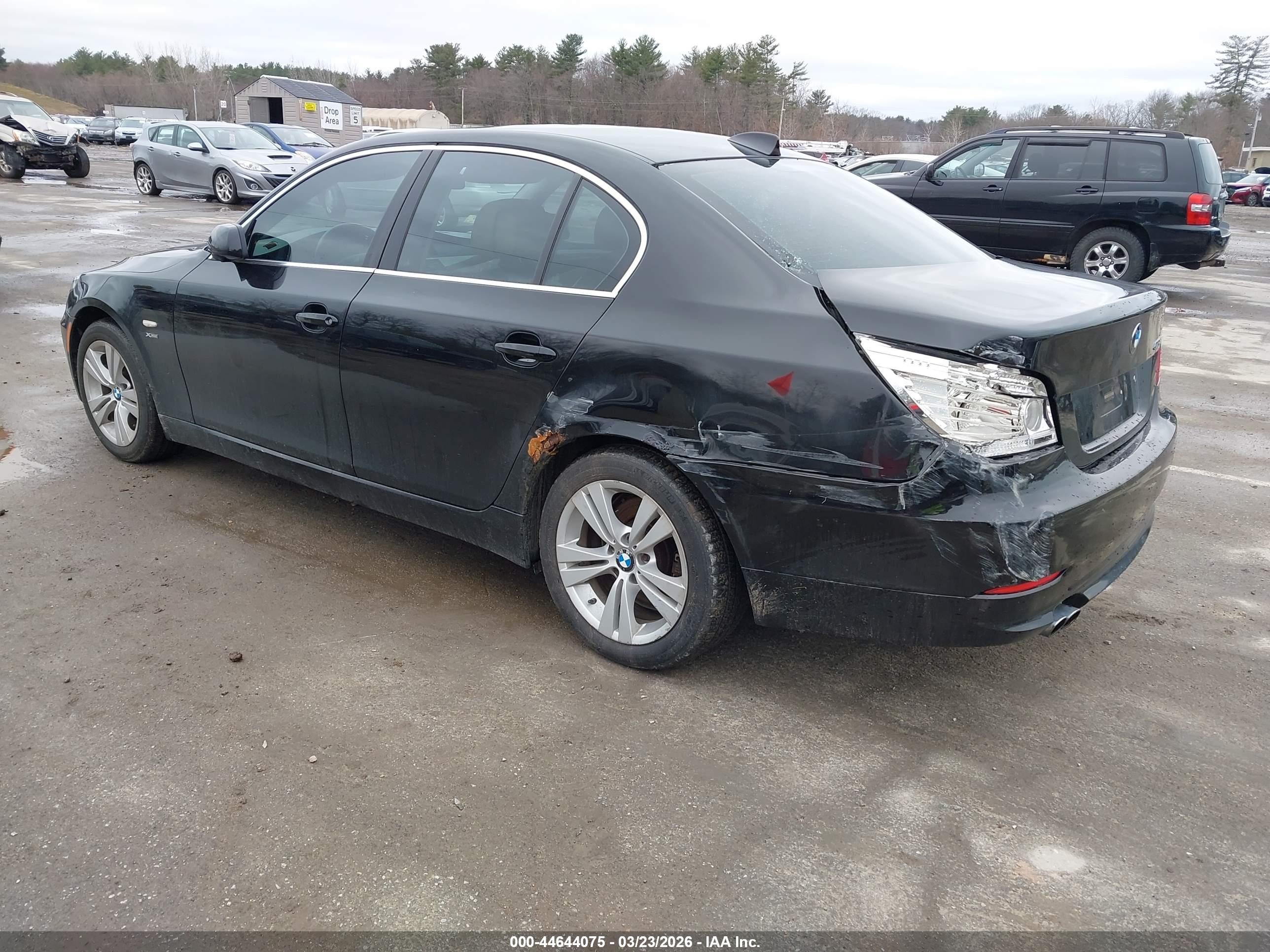 2009 Bmw 528i Xdrive Black vin: WBANV13529C153265
