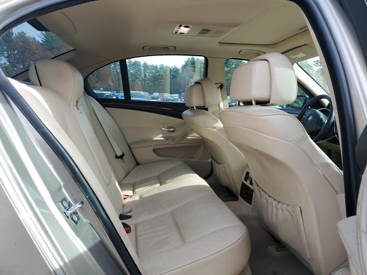 2009 Bmw 528 Xi Желто-коричневый vin: WBANV13529C153685