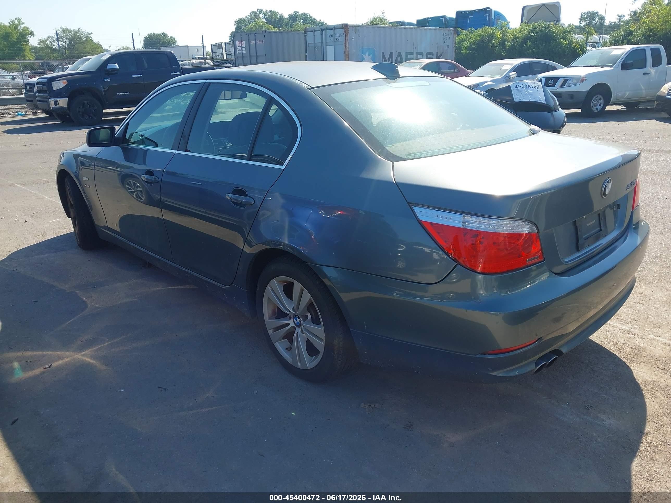 2009 Bmw 528i Xdrive Blue vin: WBANV13529C153993