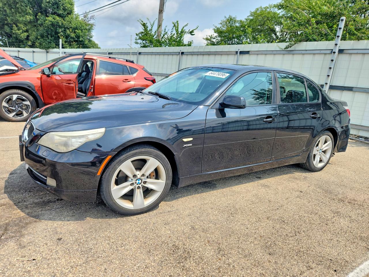 2009 Bmw 528 Xi Black vin: WBANV13529C154853