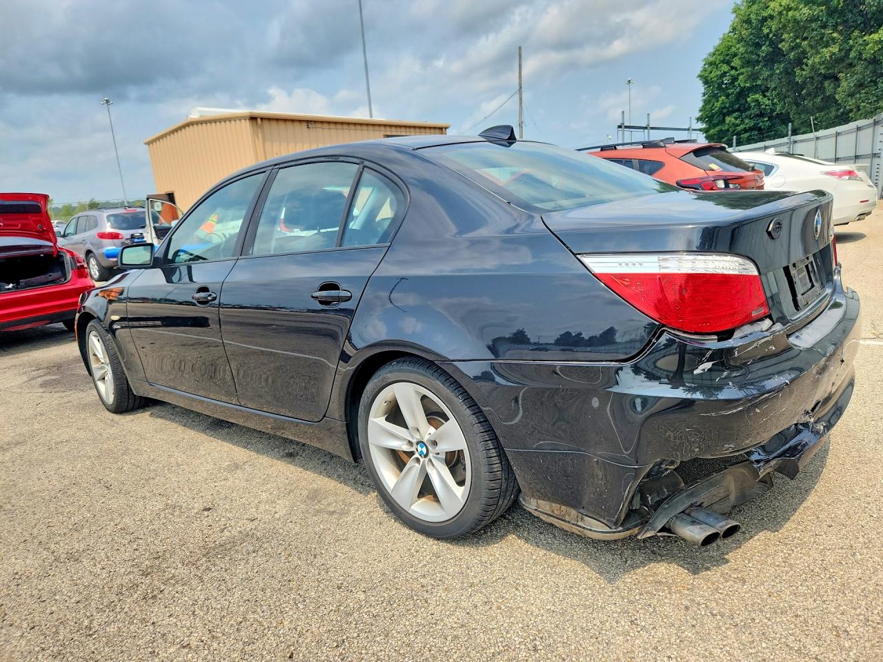 2009 Bmw 528 Xi Black vin: WBANV13529C154853