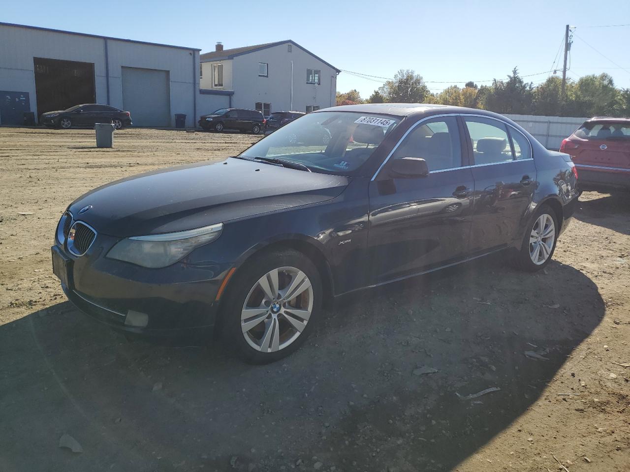 2009 Bmw 528 Xi Blue vin: WBANV13539C155574