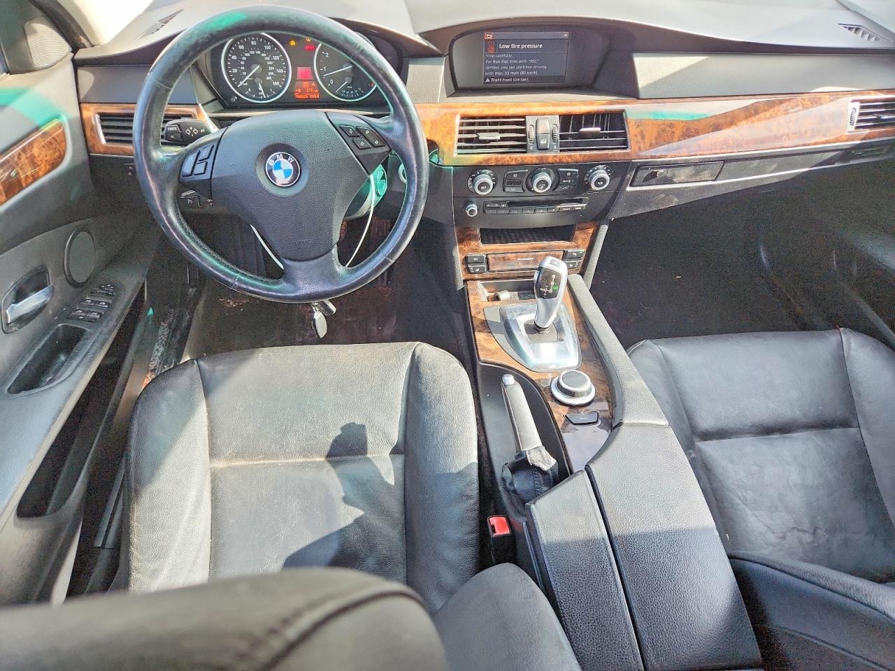 2008 Bmw 528 Xi Black vin: WBANV13548CZ60014
