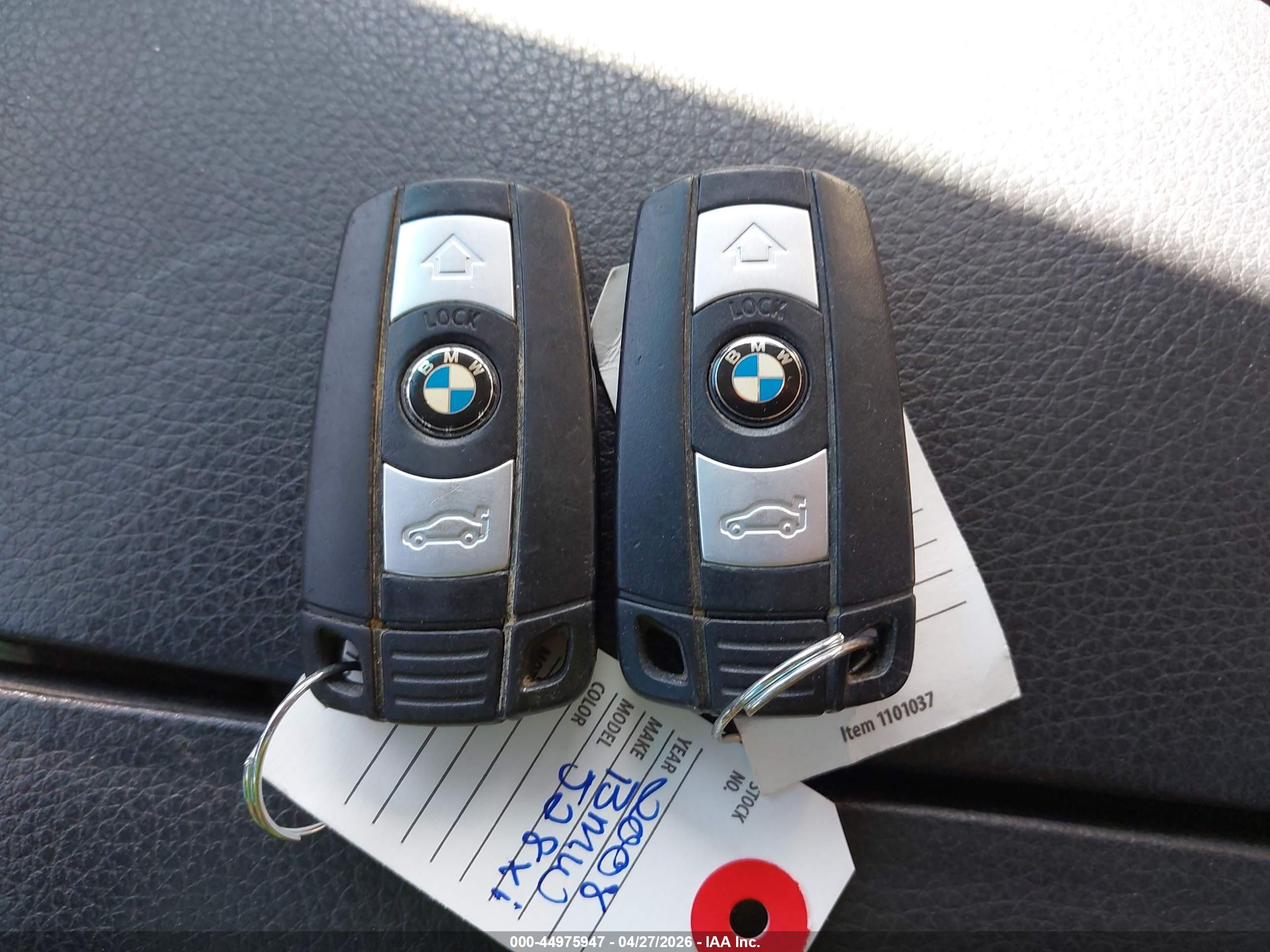 2008 Bmw 528xi   Black vin: WBANV13558BZ45236