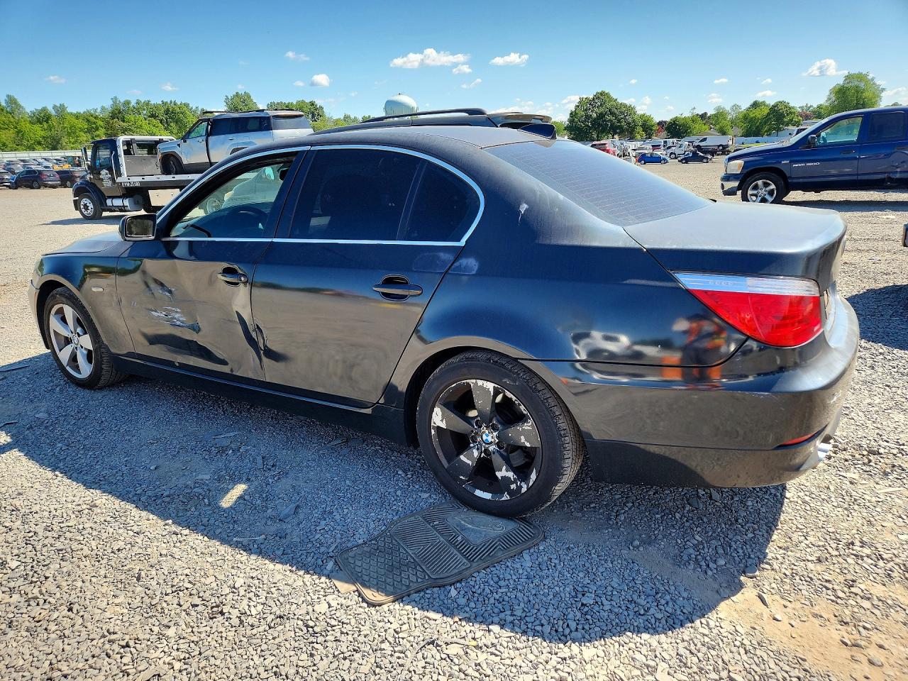 2008 Bmw 528 Xi Black vin: WBANV13558CZ57624
