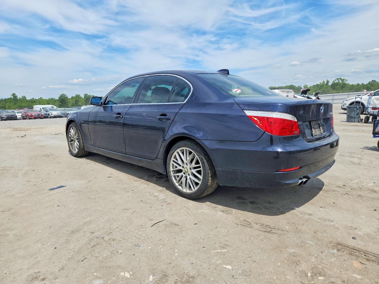 2009 Bmw 528 Xi Blue vin: WBANV13559C154457