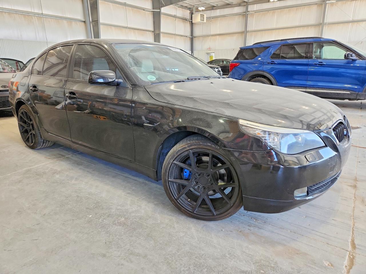 2008 Bmw 528 Xi Черный vin: WBANV13568BZ48159