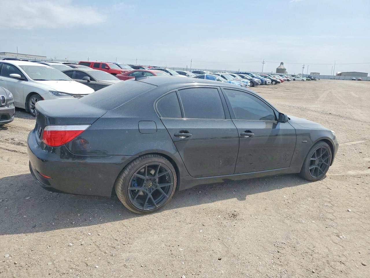 2008 Bmw 528 Xi Черный vin: WBANV13568BZ48159