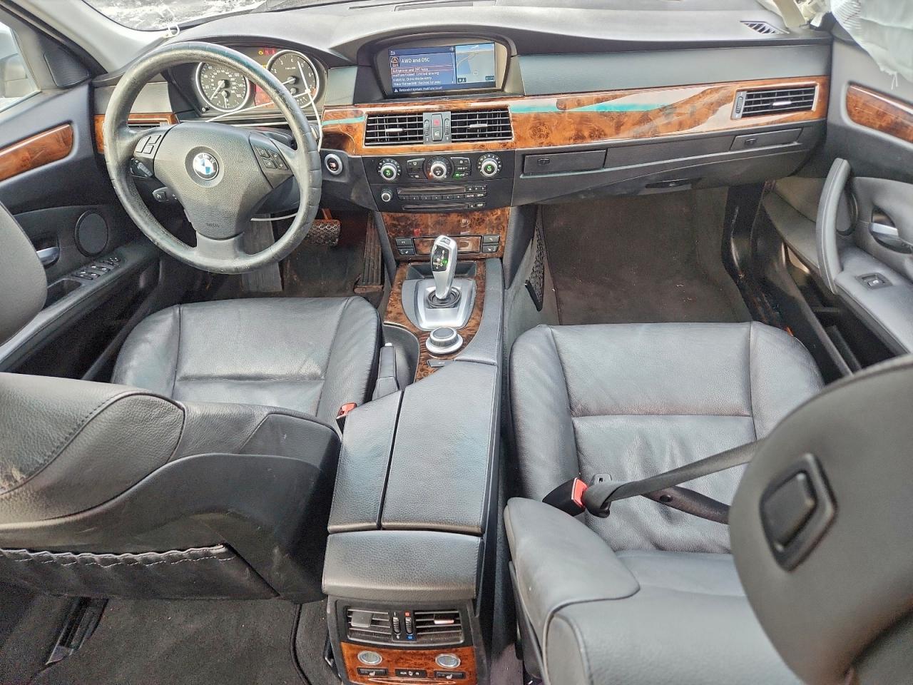 2008 Bmw 528 Xi Silver vin: WBANV13568CZ50584