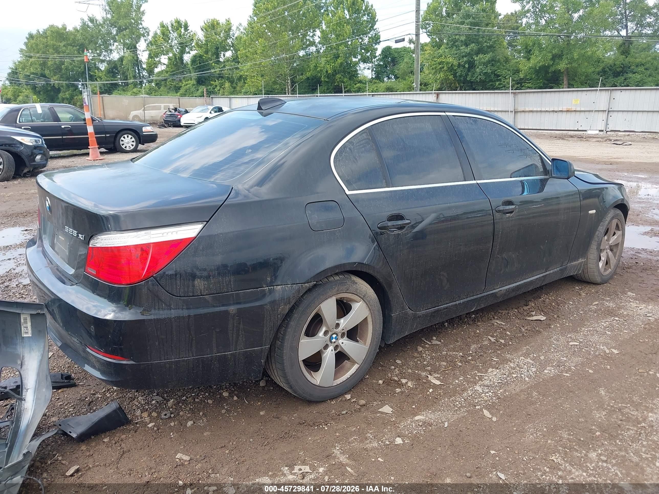 2008 Bmw 528xi   Black vin: WBANV13568CZ51475