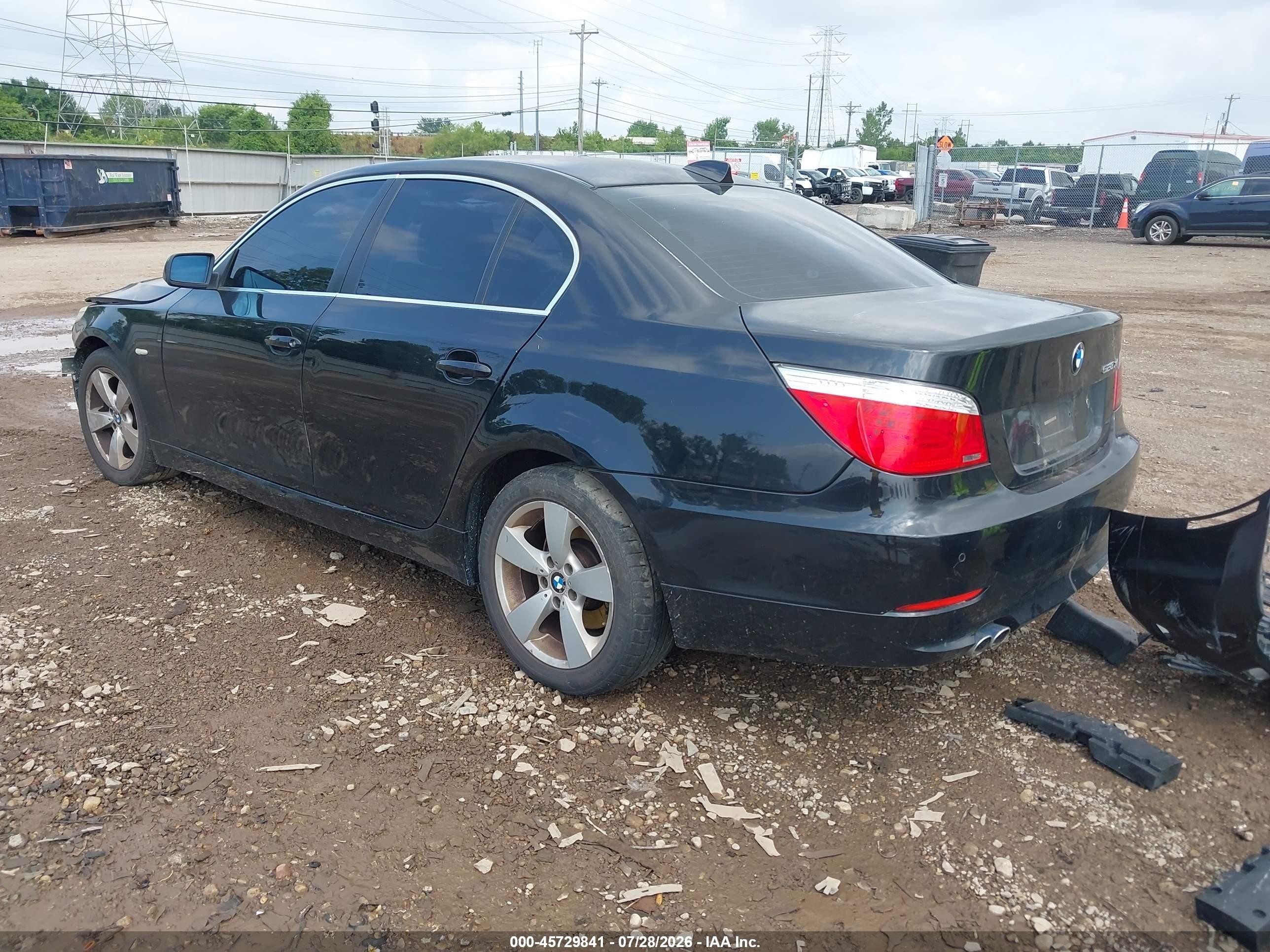 2008 Bmw 528xi   Black vin: WBANV13568CZ51475