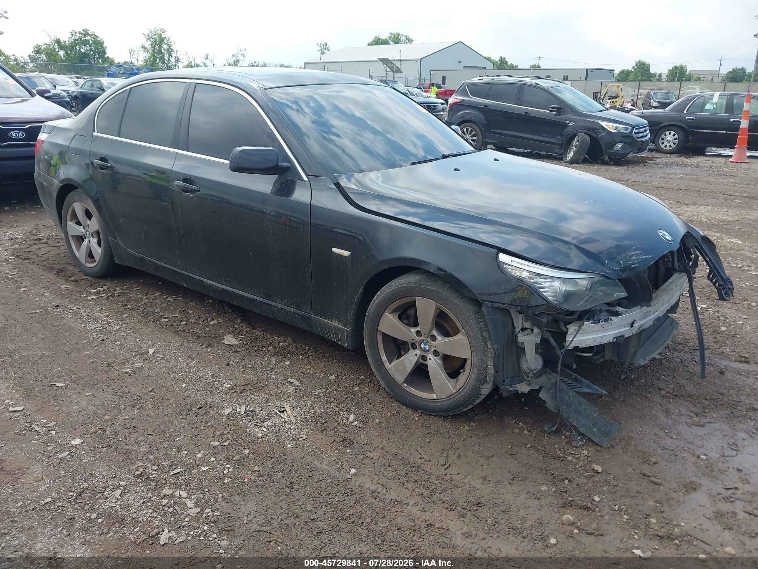 2008 Bmw 528xi   Black vin: WBANV13568CZ51475