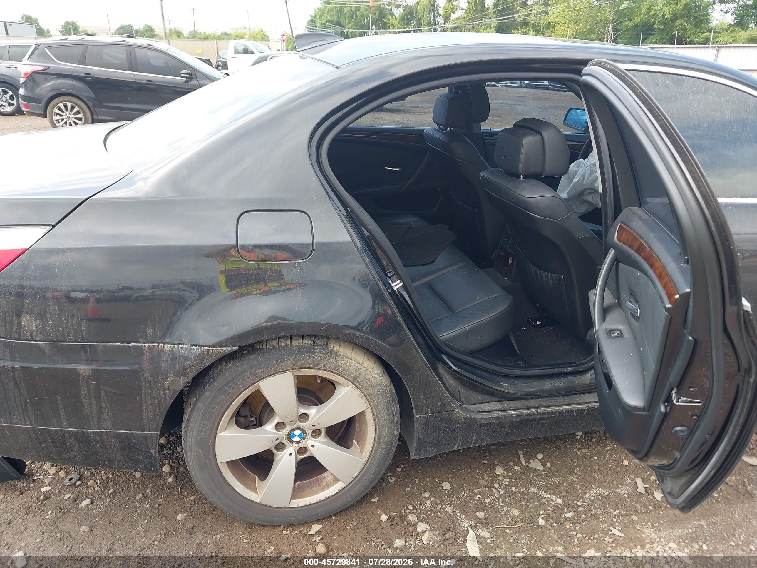 2008 Bmw 528xi   Black vin: WBANV13568CZ51475