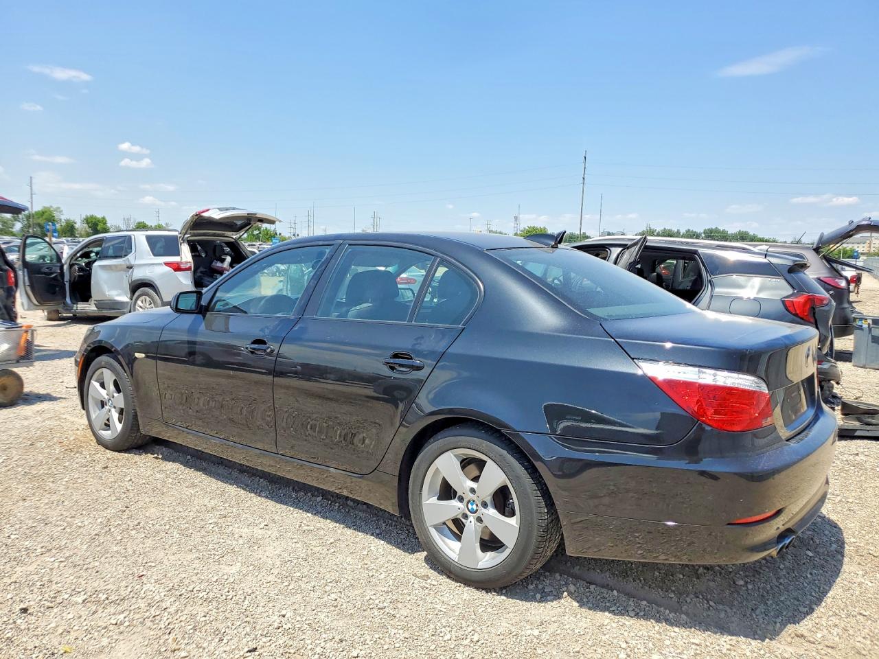 2008 Bmw 528 Xi Charcoal vin: WBANV13568CZ58202