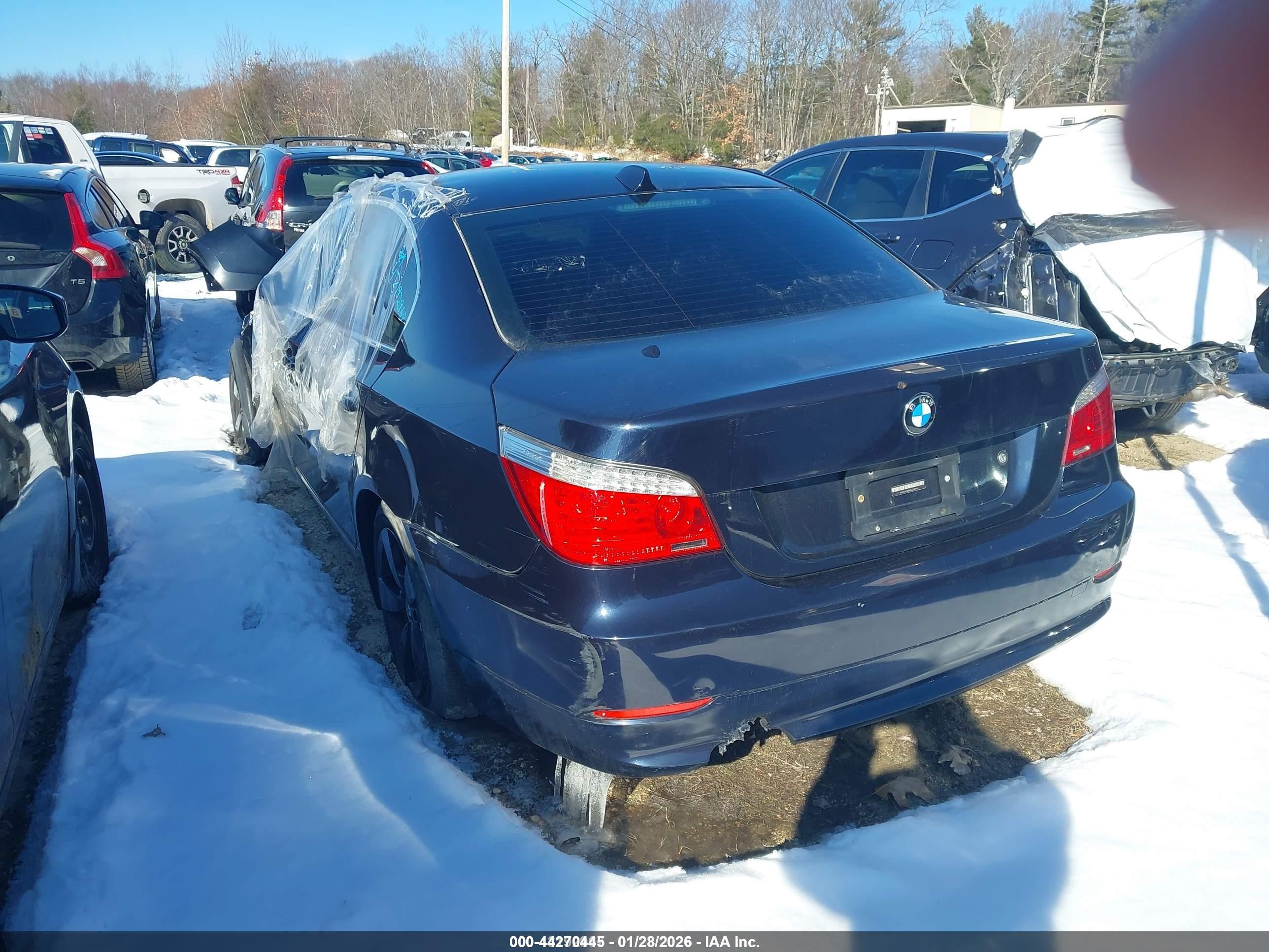 2008 Bmw 528xi   Black vin: WBANV13568CZ58491