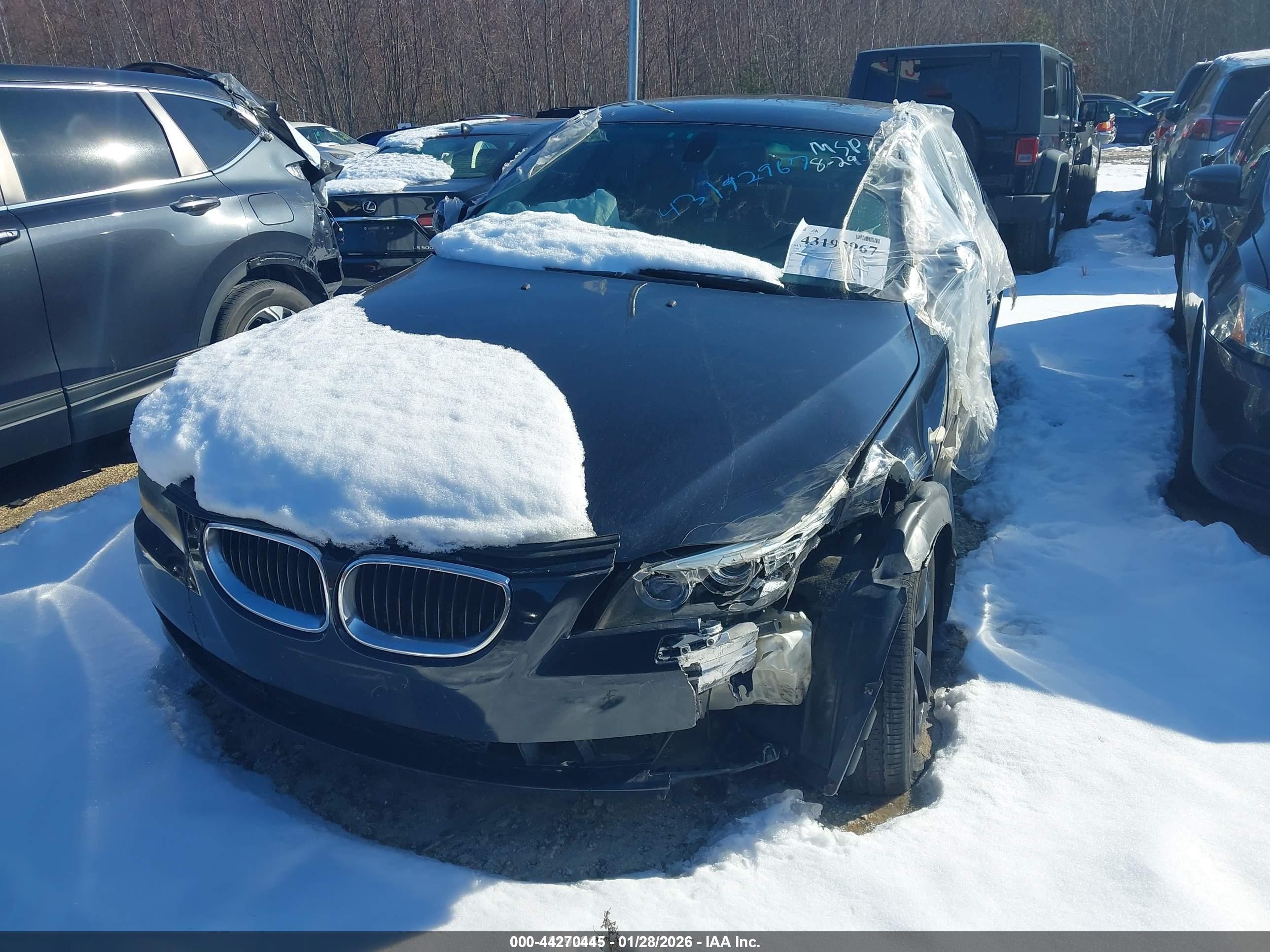 2008 Bmw 528xi   Black vin: WBANV13568CZ58491