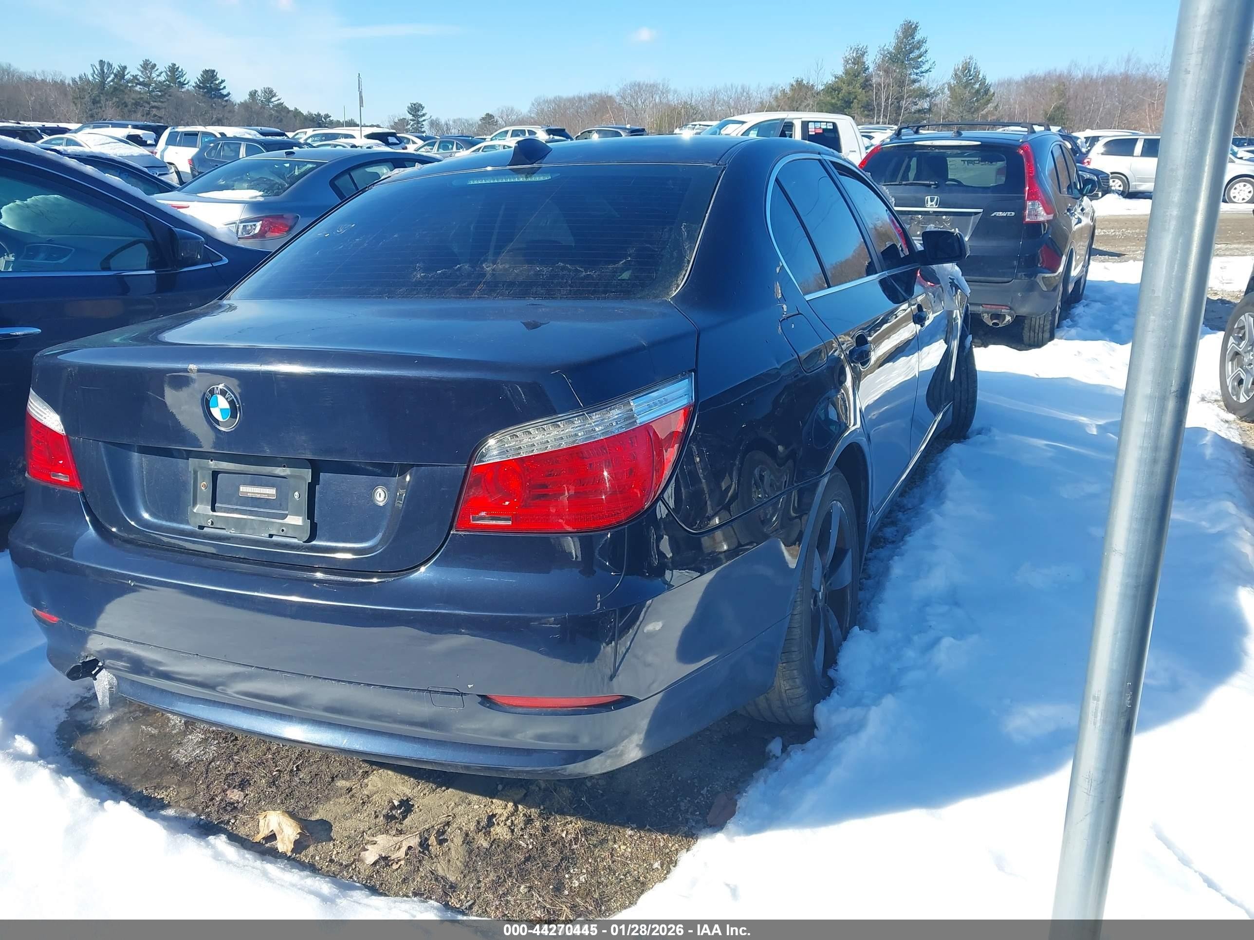2008 Bmw 528xi   Black vin: WBANV13568CZ58491