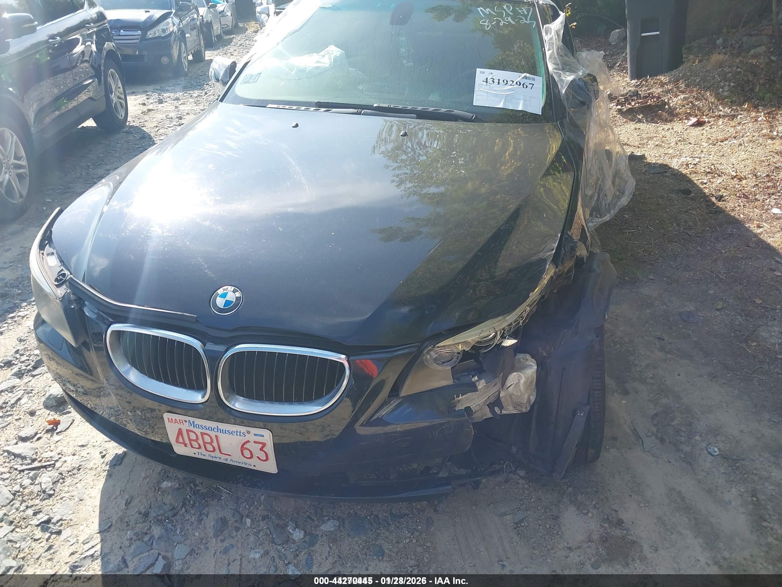 2008 Bmw 528xi   Black vin: WBANV13568CZ58491