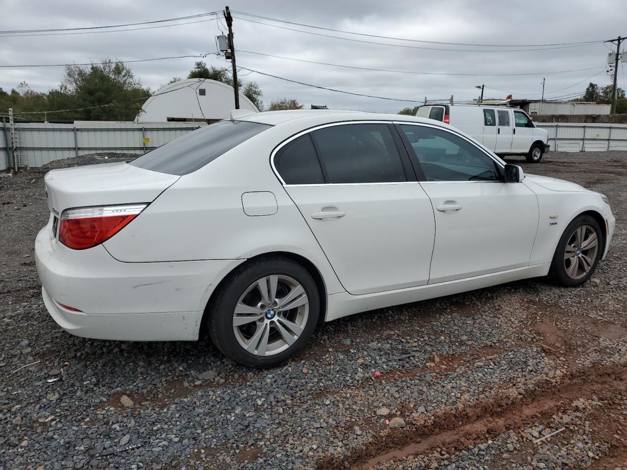 2009 Bmw 528 Xi White vin: WBANV13569C151518