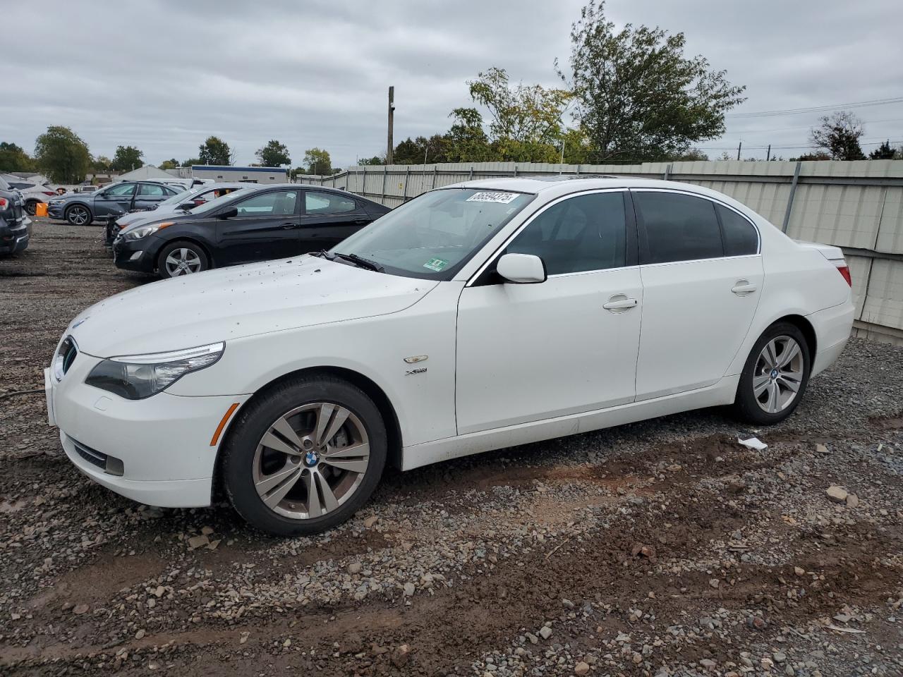 2009 Bmw 528 Xi White vin: WBANV13569C151518