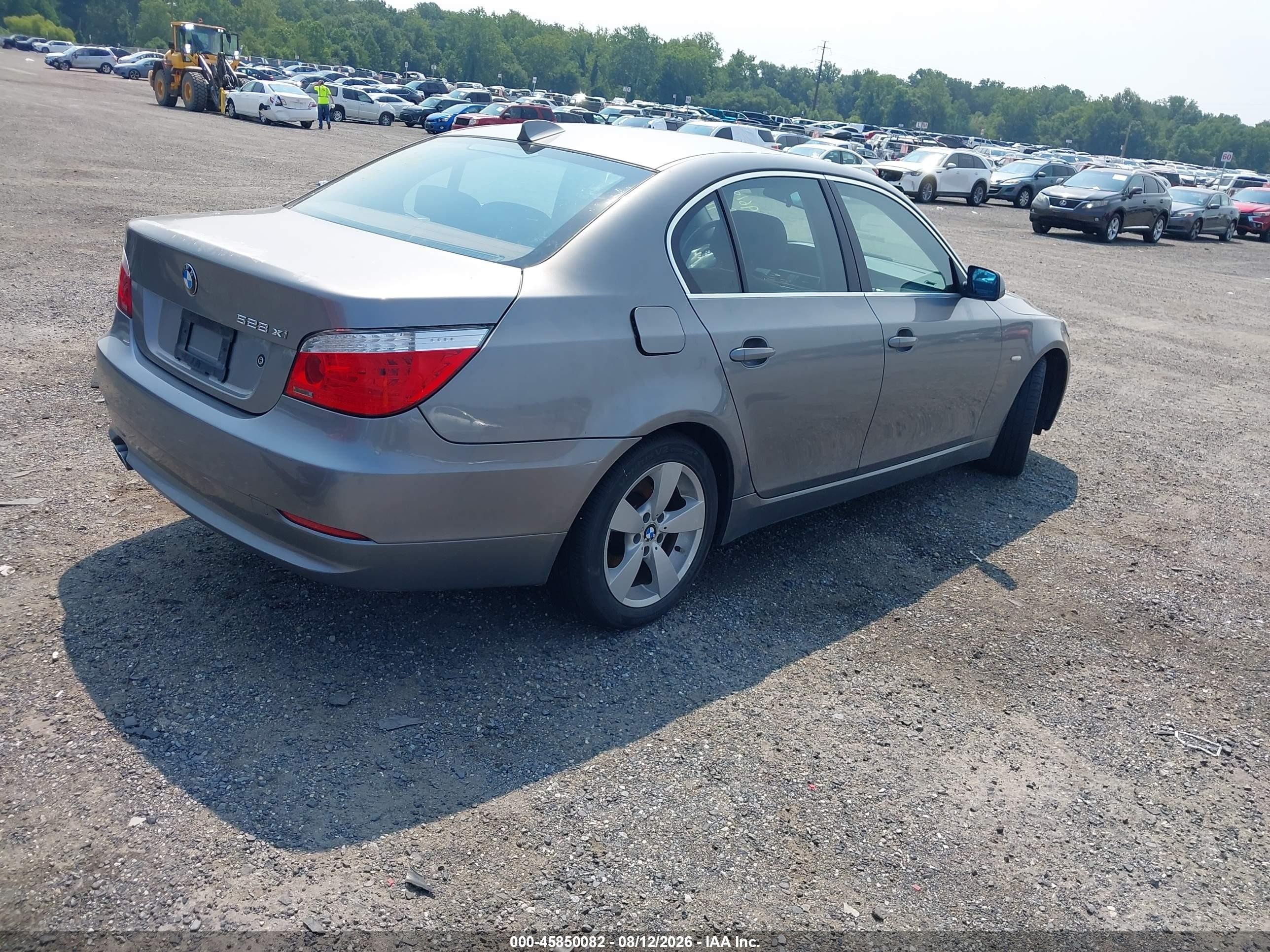2008 Bmw 528xi   Gray vin: WBANV13588C150305