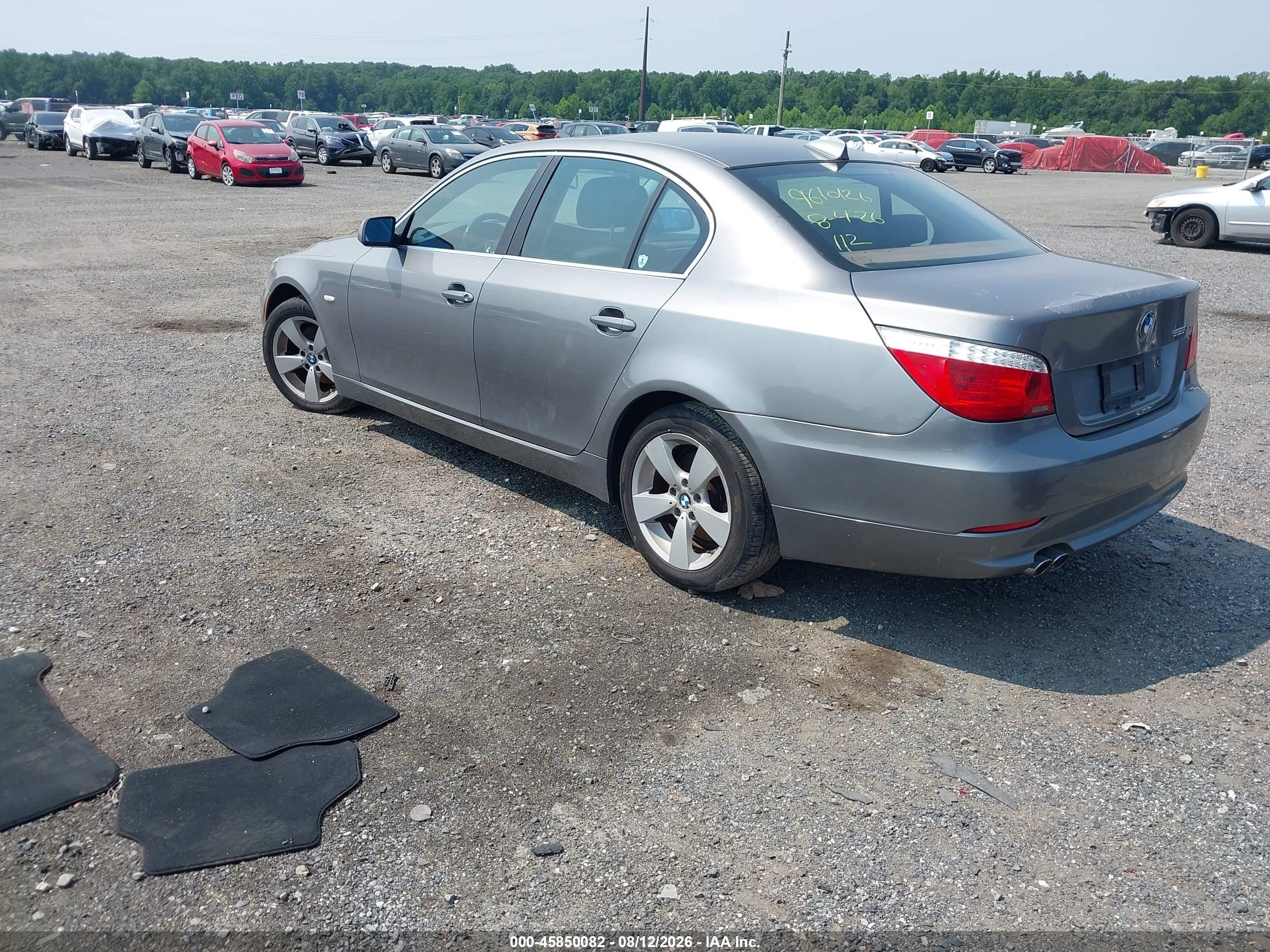 2008 Bmw 528xi   Gray vin: WBANV13588C150305