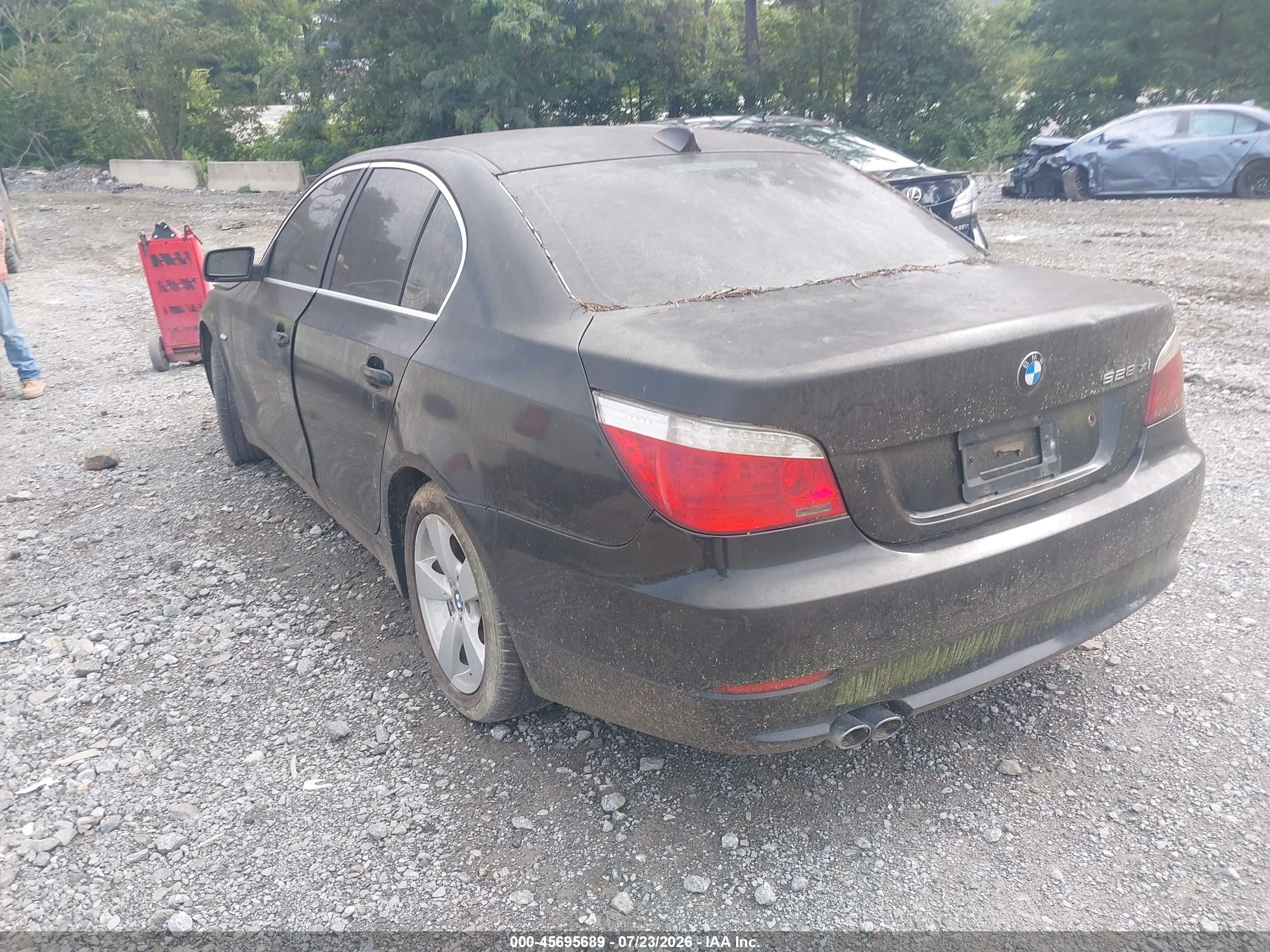 2008 Bmw 528xi Black vin: WBANV13588CZ53745