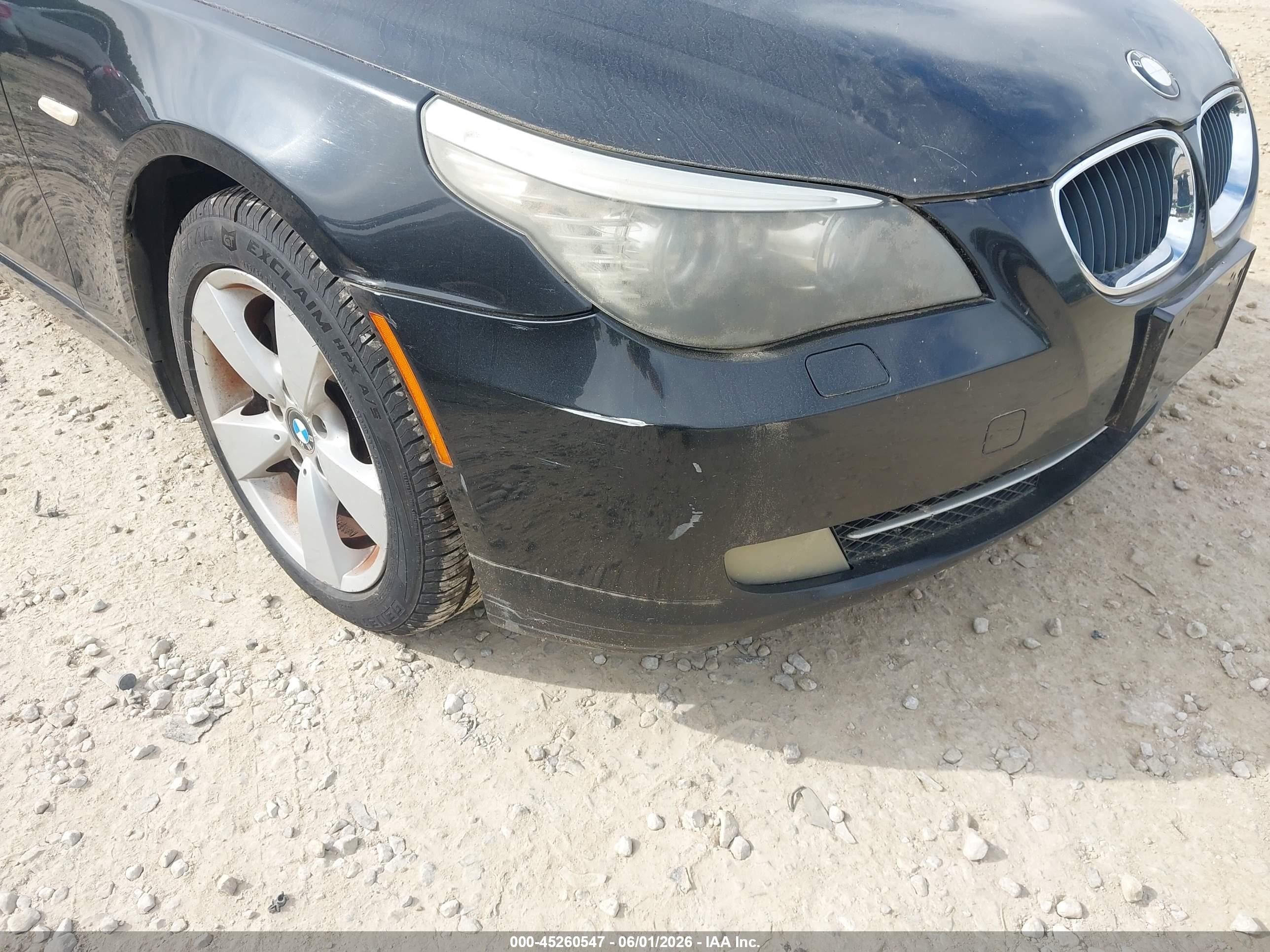 2008 Bmw 528xi   Black vin: WBANV13588CZ55947