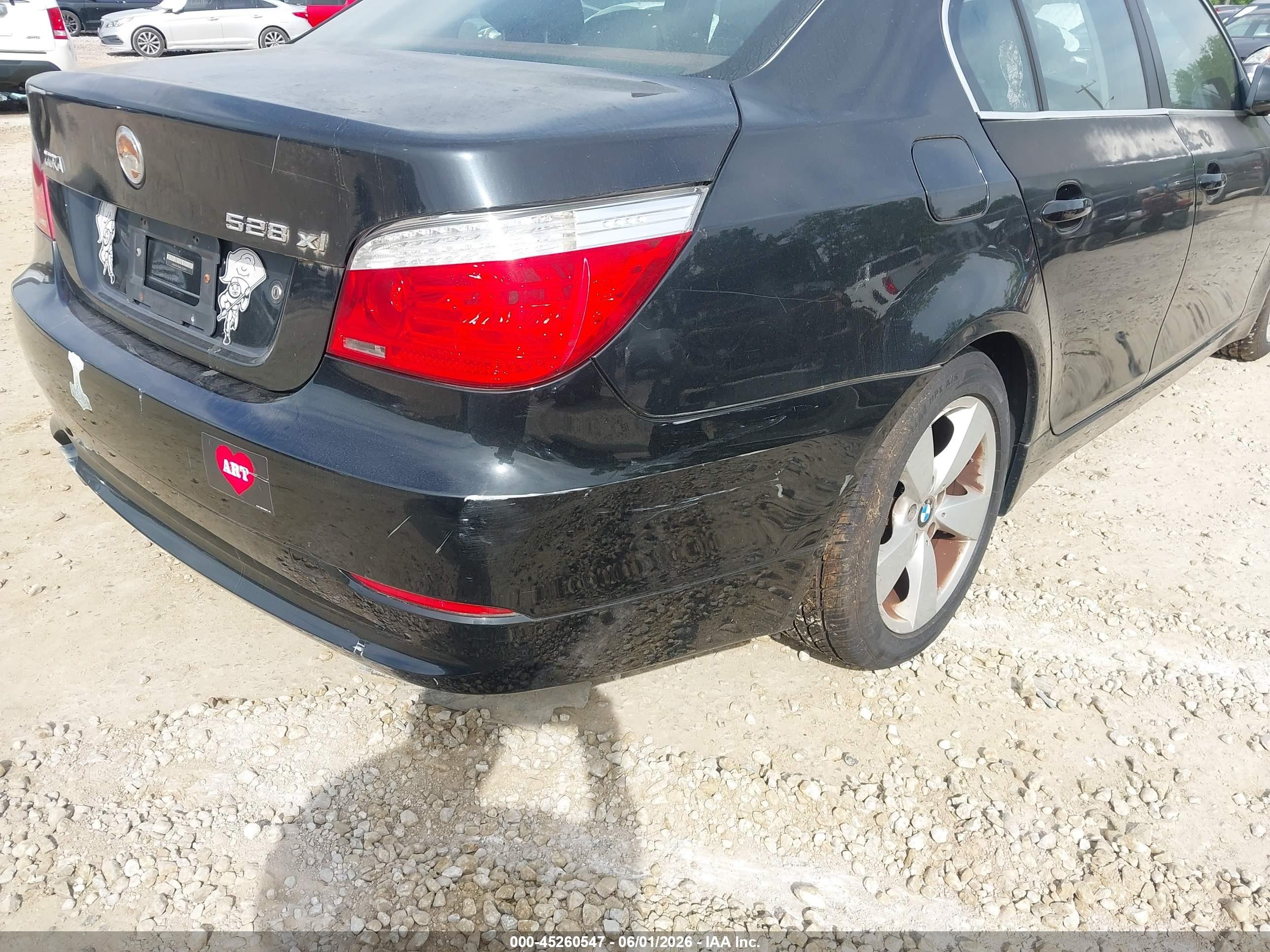 2008 Bmw 528xi   Black vin: WBANV13588CZ55947