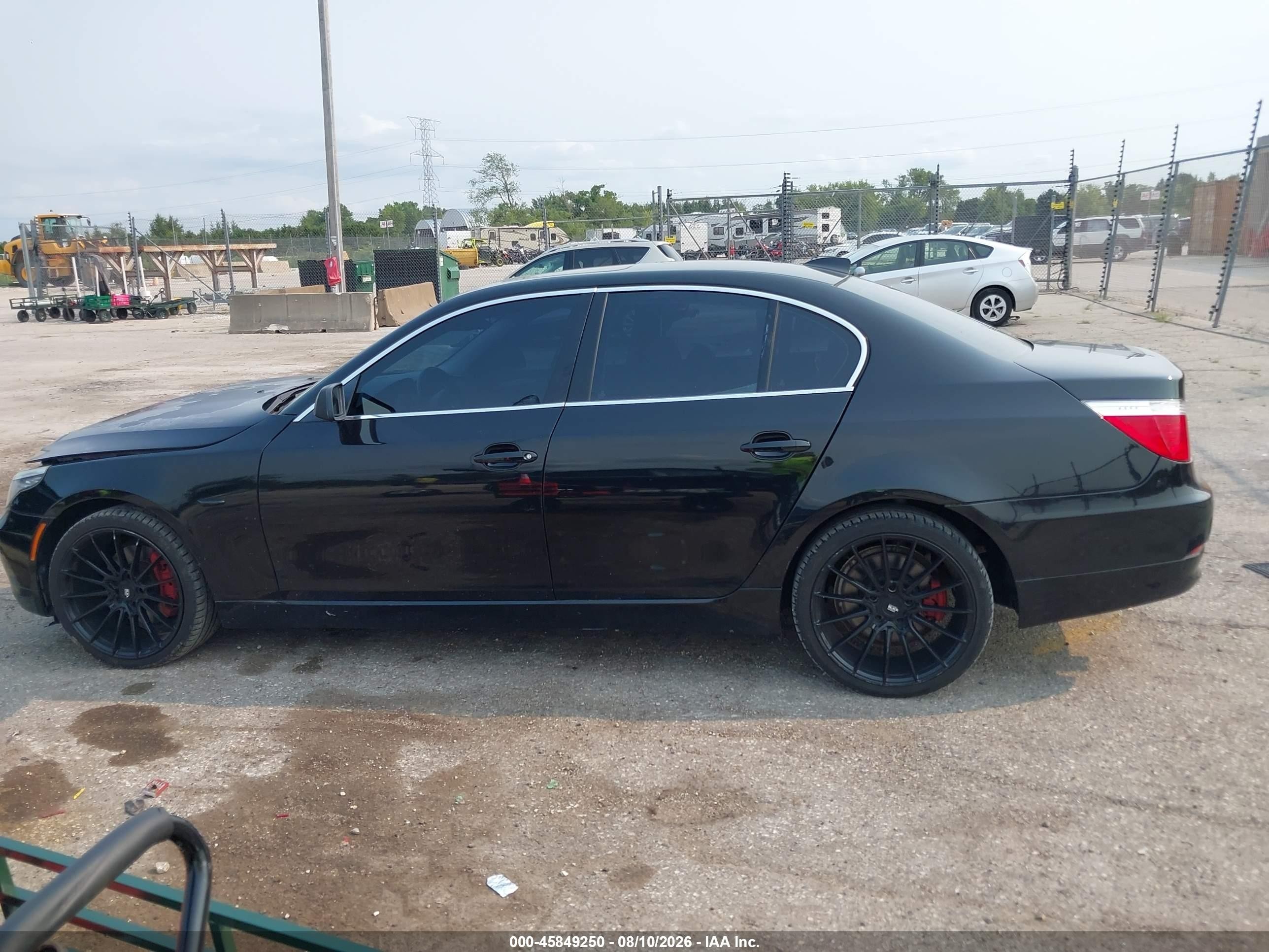 2008 Bmw 528xi Black vin: WBANV13598BZ48348