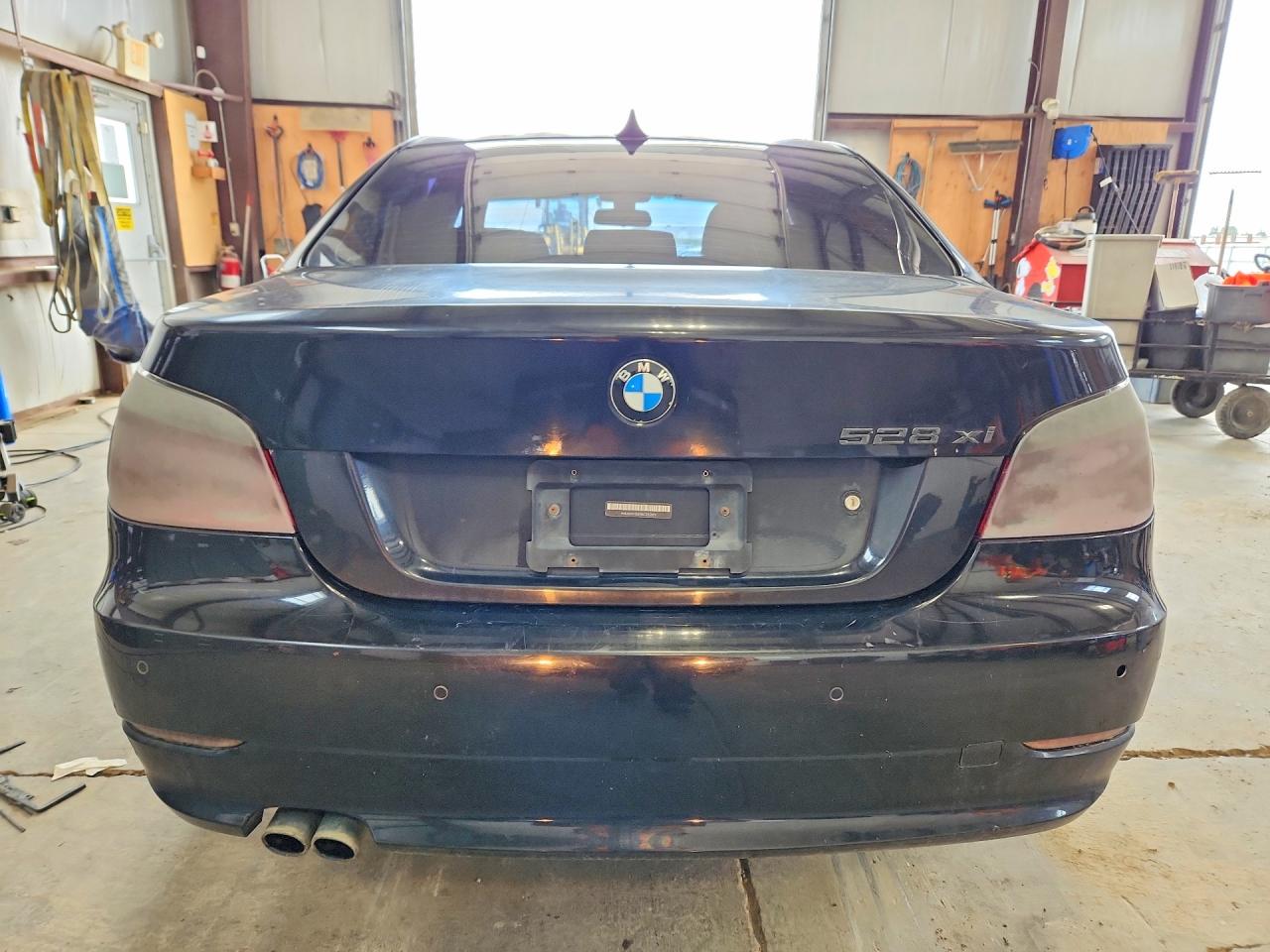 2008 Bmw 528 Xi Black vin: WBANV13598CZ52071