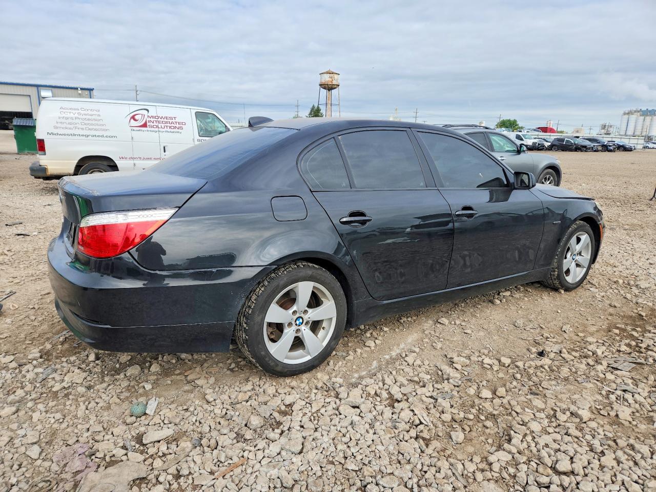 2008 Bmw 528 Xi Black vin: WBANV135X8CZ52886