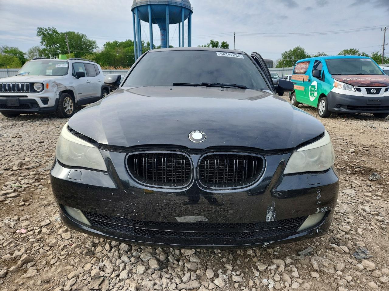 2008 Bmw 528 Xi Black vin: WBANV135X8CZ52886