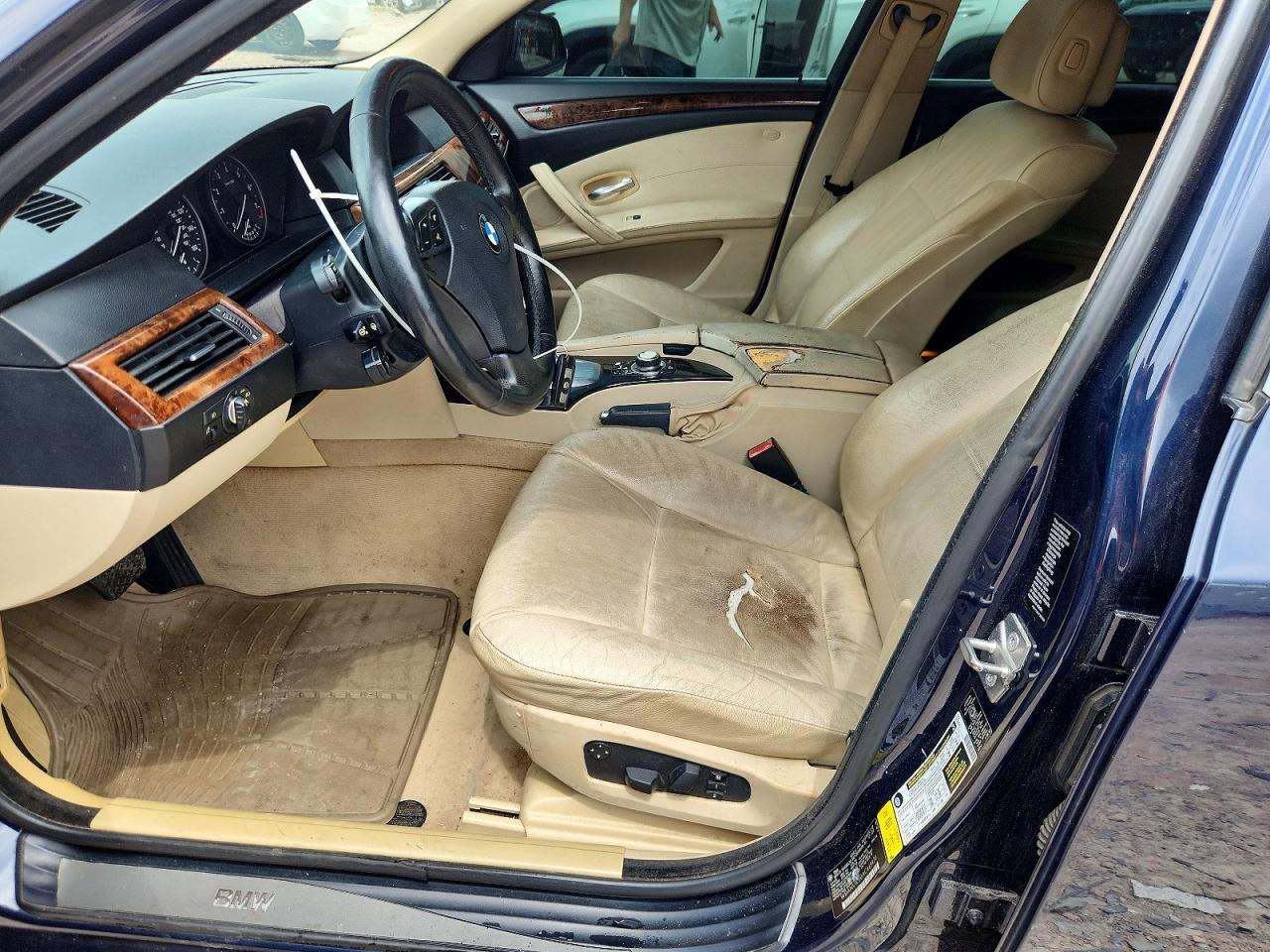 2010 Bmw 528 Xi Синий vin: WBANV1C50AC445470