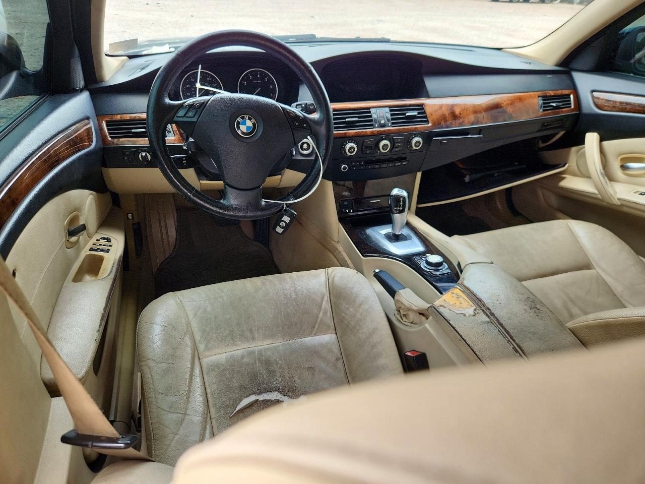 2010 Bmw 528 Xi Синий vin: WBANV1C50AC445470