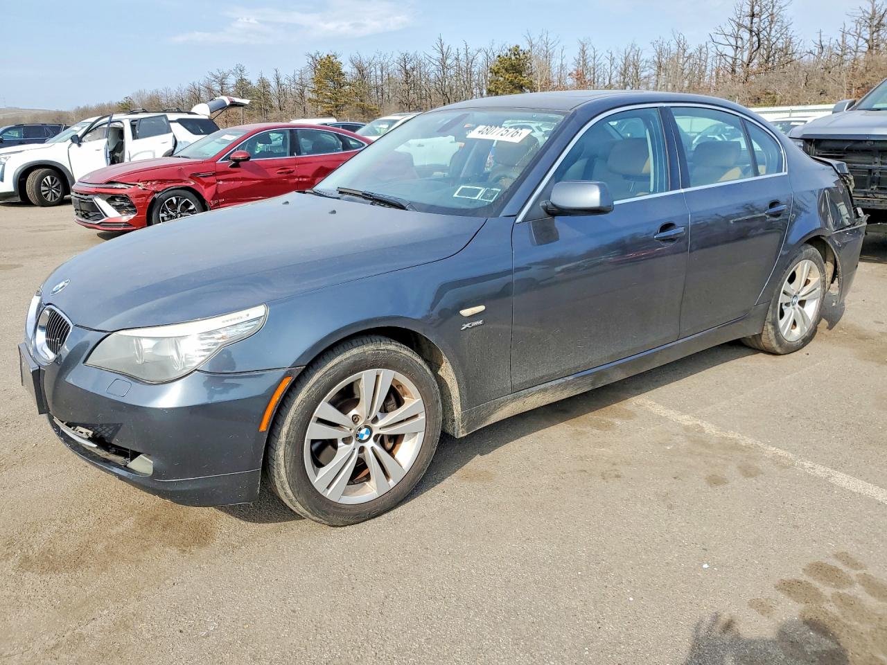 2010 Bmw 528 Xi Charcoal vin: WBANV1C52AC157935