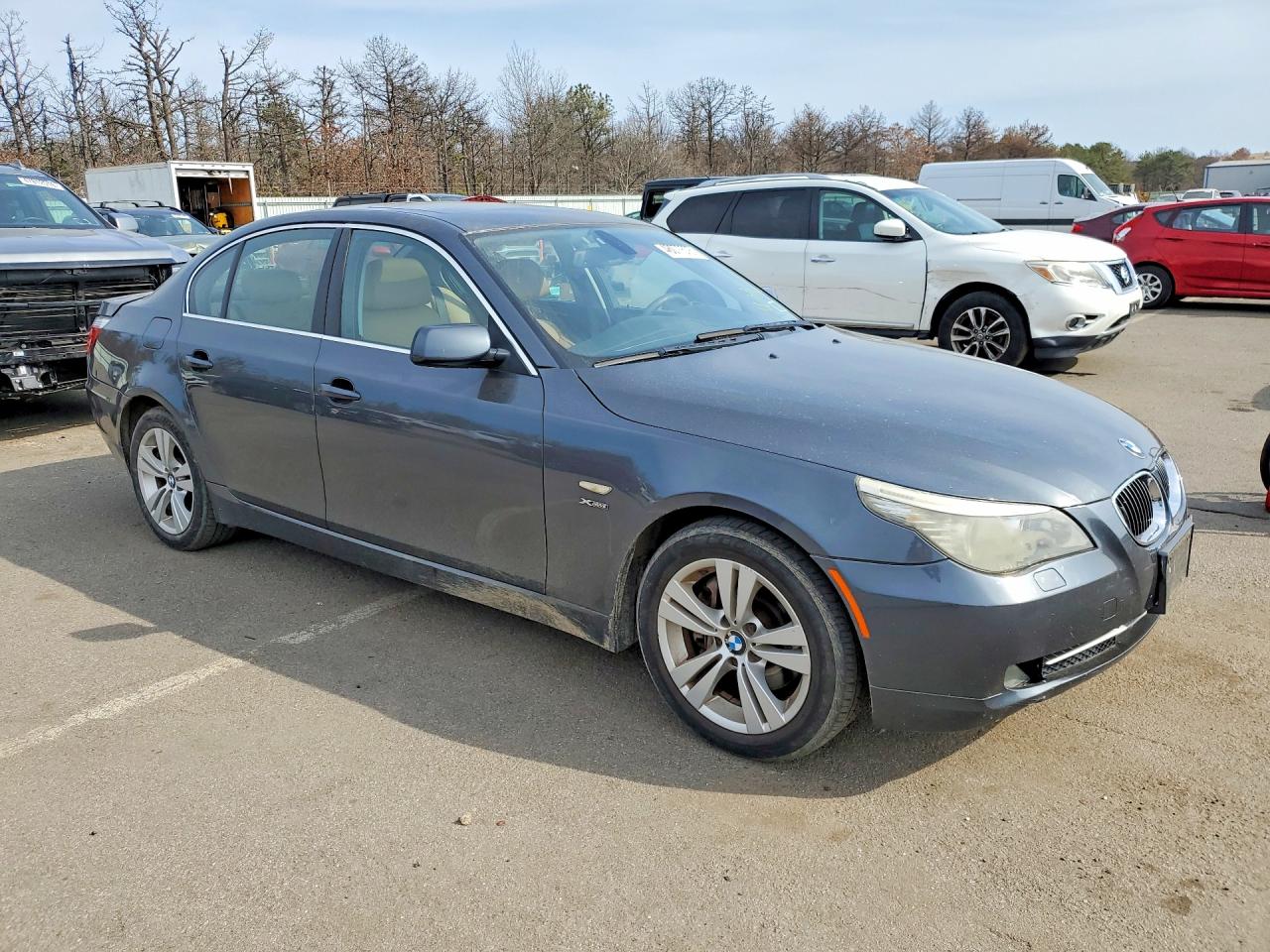 2010 Bmw 528 Xi Charcoal vin: WBANV1C52AC157935