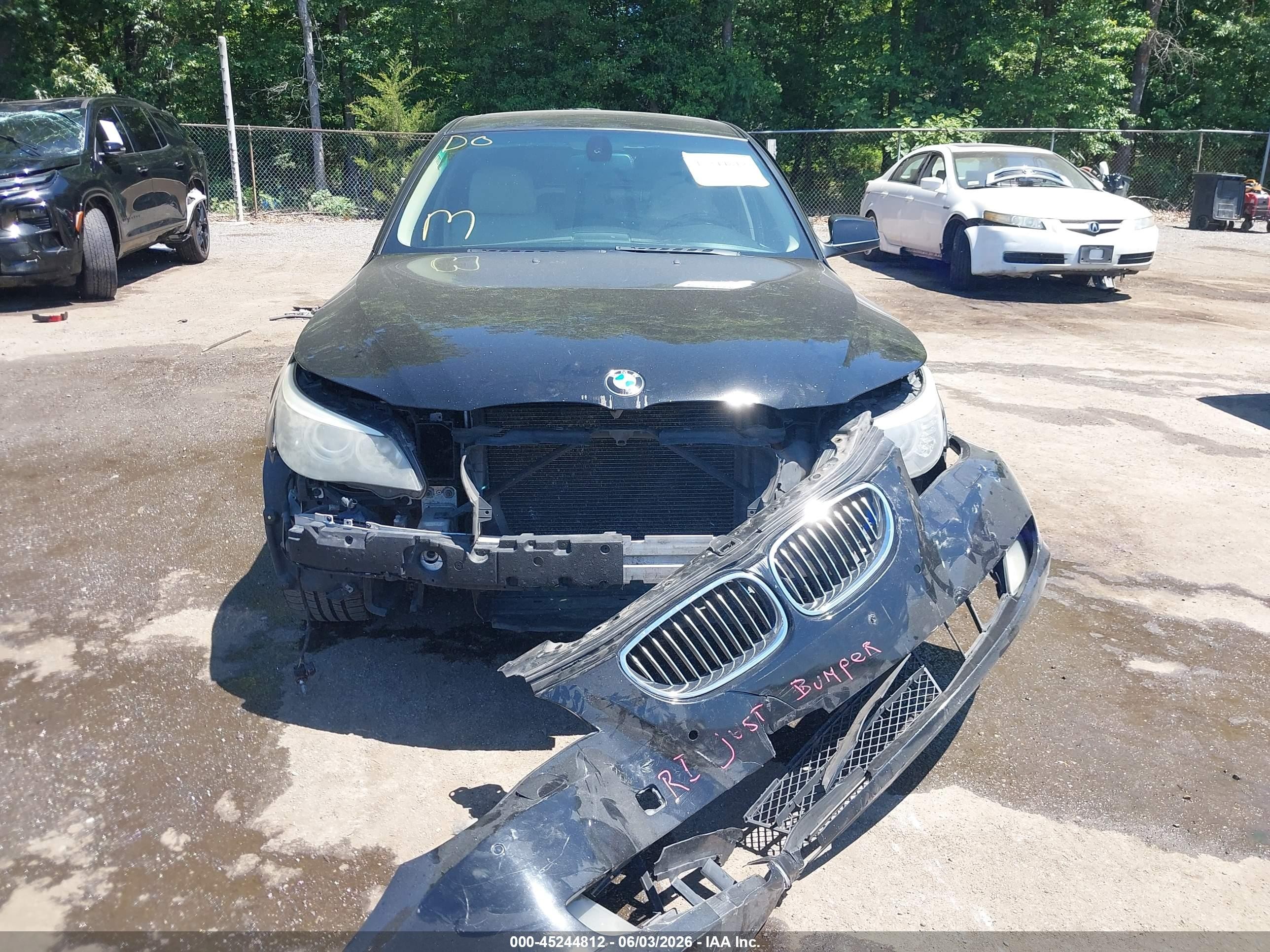 2010 Bmw 528i Xdrive Black vin: WBANV1C57AC389544